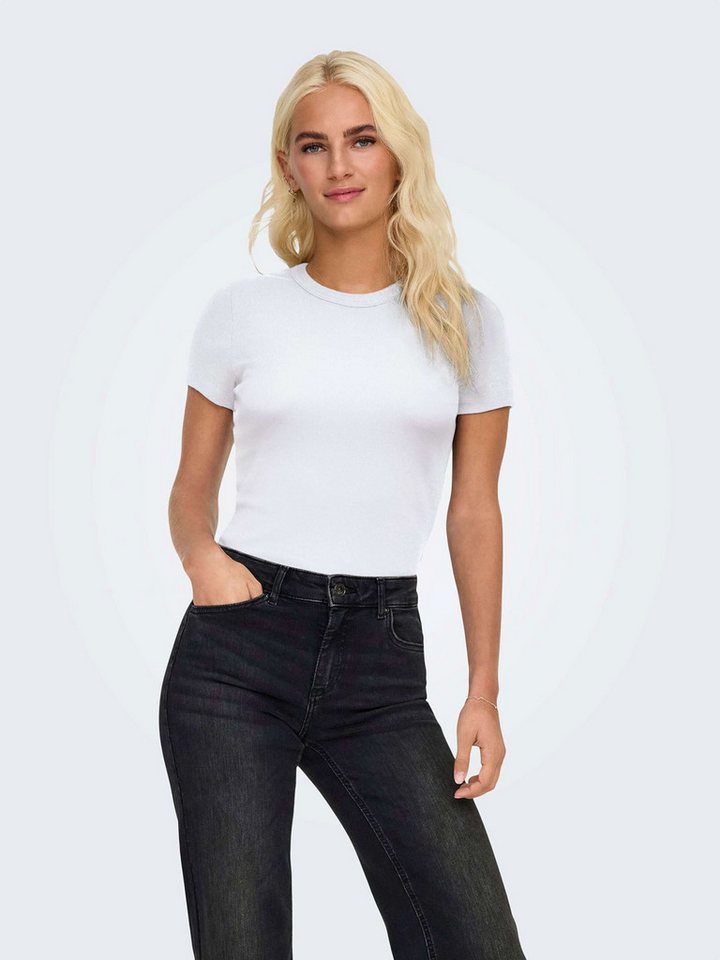 ONLY T-Shirt ONLVAL (1-tlg) Plain/ohne Details