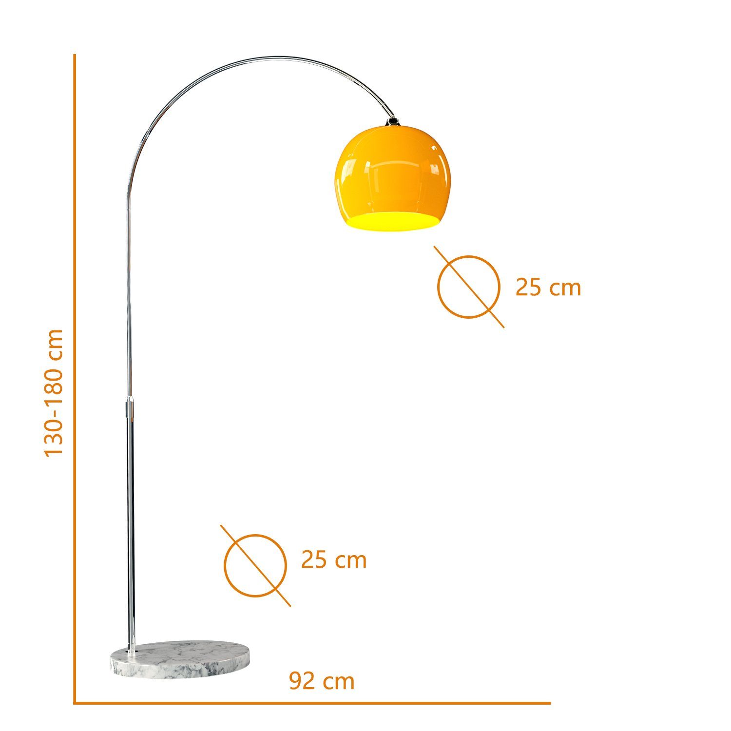 CCLIFE Bogenlampen LED Bogenleuchte Bogenlampe Stehlampe günstig online kaufen