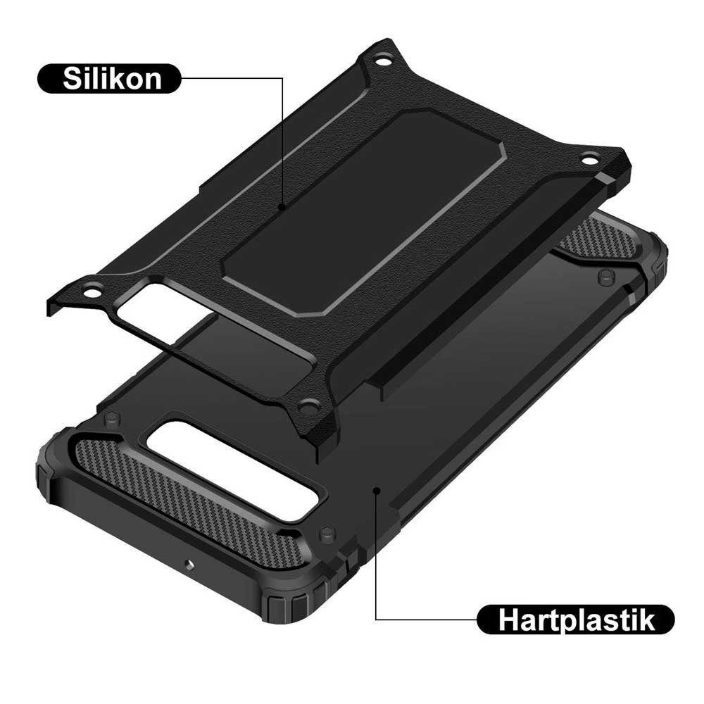 FITSU Handyhülle Outdoor Case für Samsung Galaxy Hülle Robuste Schutzhülle Cover Bumper, Hülle für Samsung Galaxy S24, S23, S23 FE, S22, S21, S20, S9, S8, S7