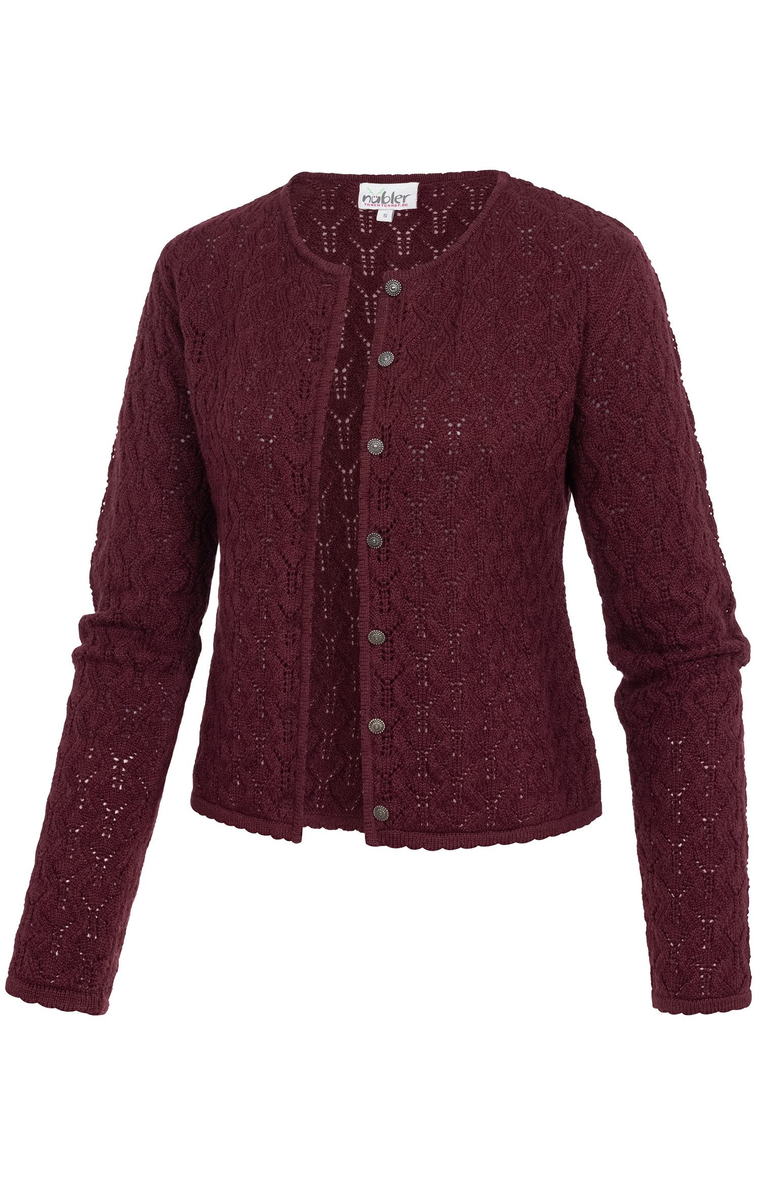 Nübler Trachtenstrickjacke Dirndljacke Thoff in Traube von Nübler