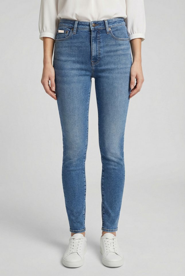 Calvin Klein Jeans High-waist-Jeans skinny fit, used washed