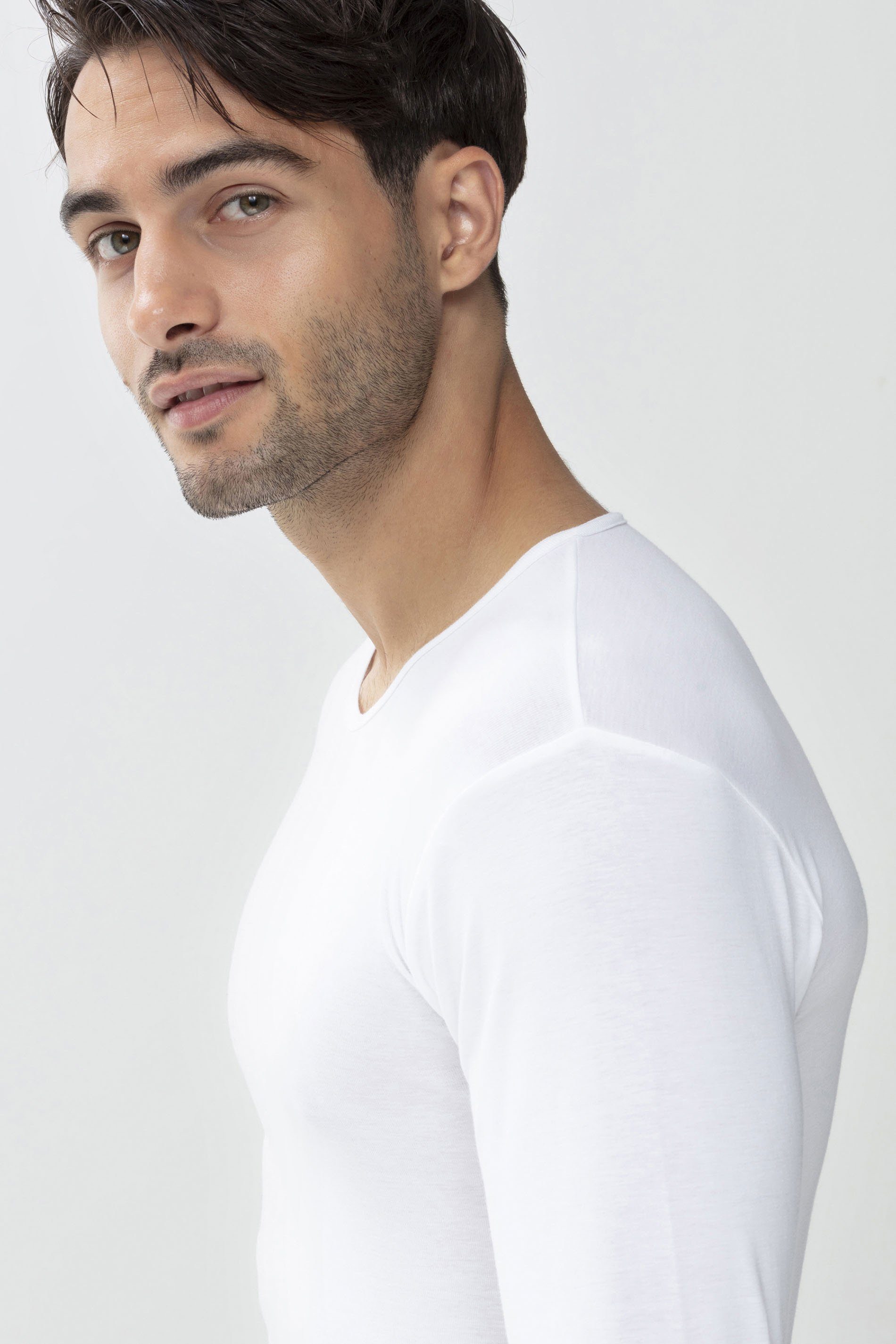 Mey Langarmshirt Herren Serie Casual Cotton günstig online kaufen