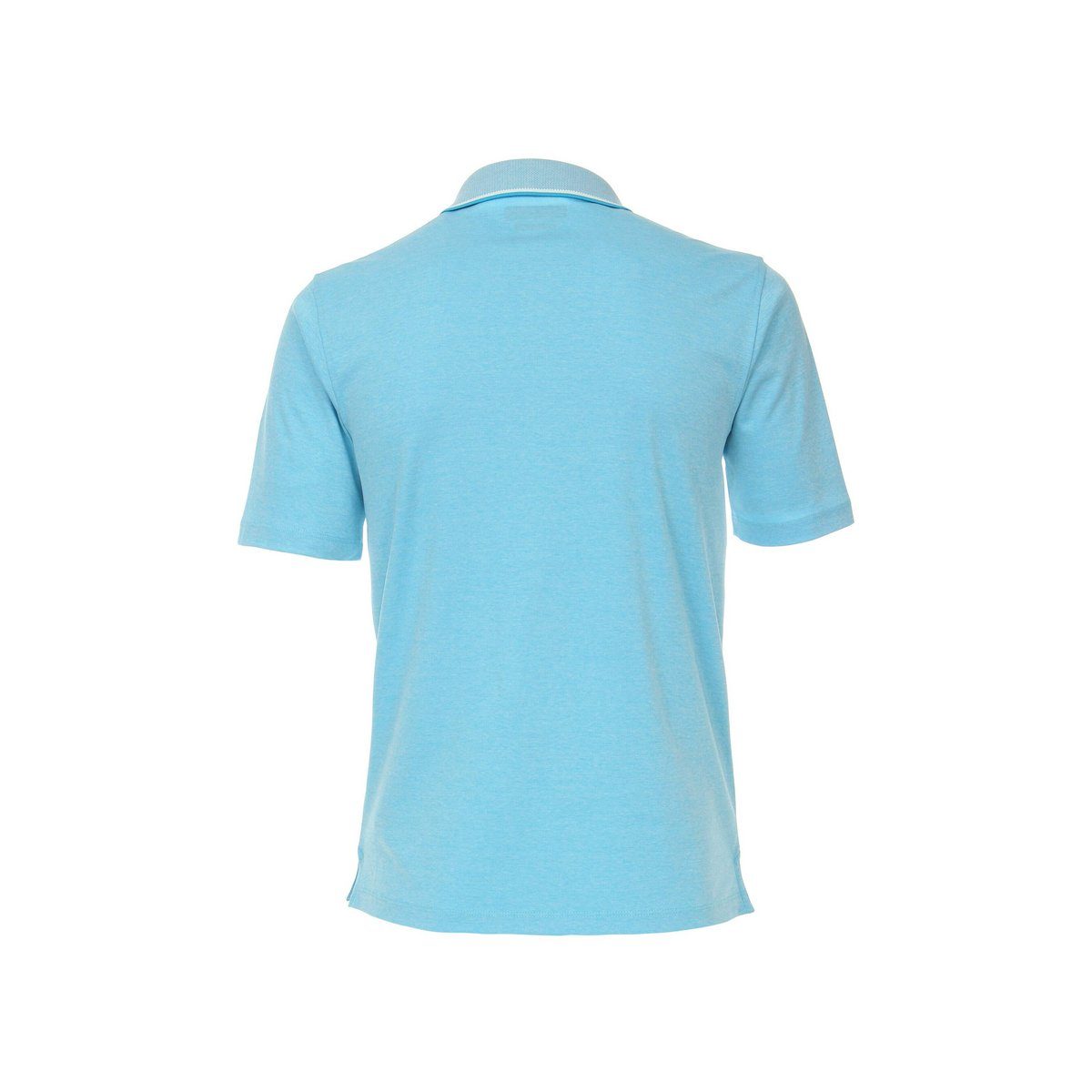 CASAMODA Helltürkis blau regular fit (1-tlg) Poloshirt