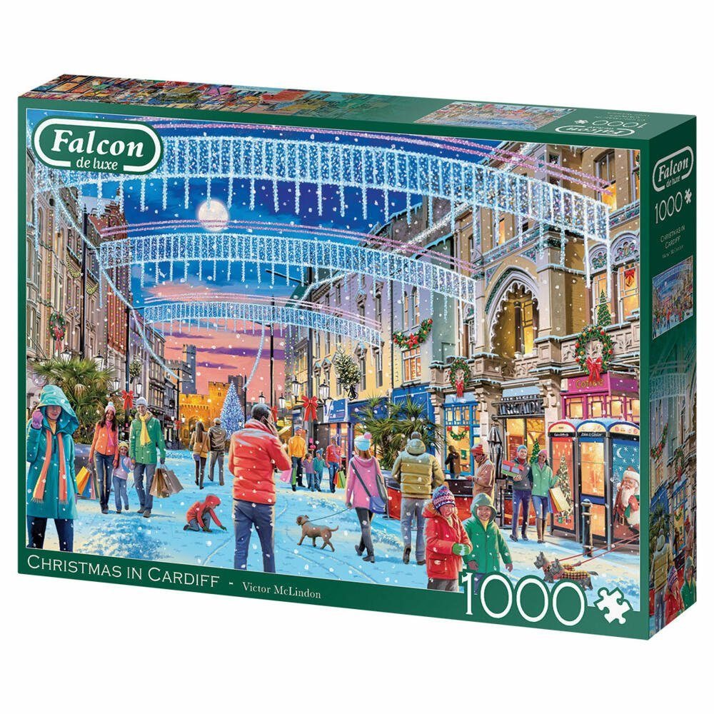 Christmas Falcon Puzzle Teile, 1000 is Cardiff Spiele 1000 Puzzleteile Jumbo