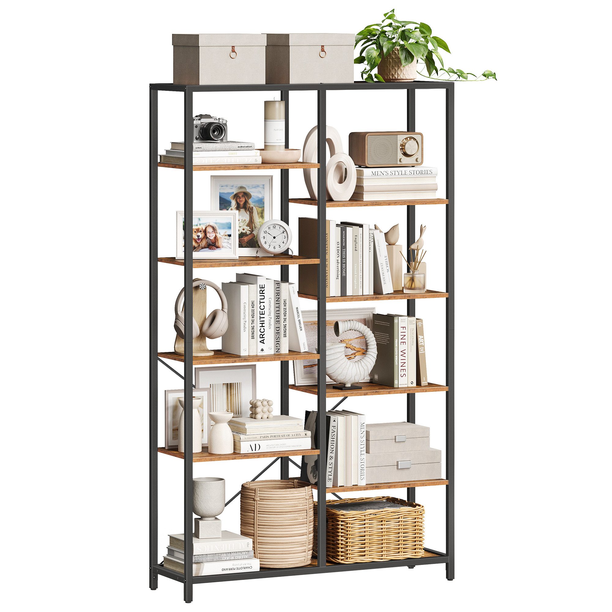 VASAGLE Standregal, Bücherregal Standregal, Regal günstig online kaufen