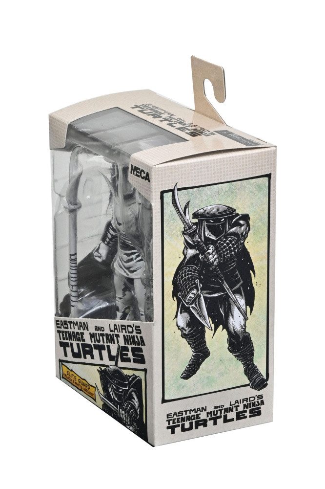 NECA Actionfigur Teenage Mutant Ninja Turtles Actionfigur Elite Foot Ninja Guard Black