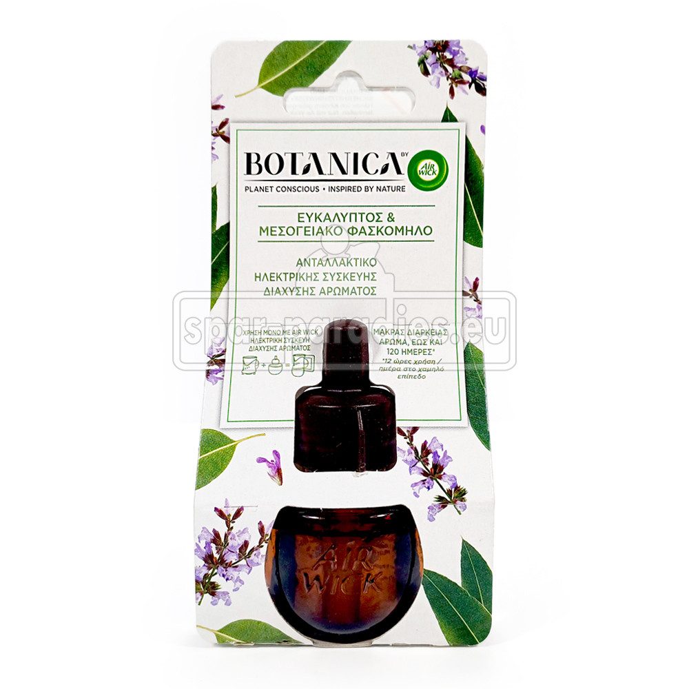 Duftöl Air Wick Botanica Duftölflakon Eukalyptus & Mediterraner Salbei, 19 ml