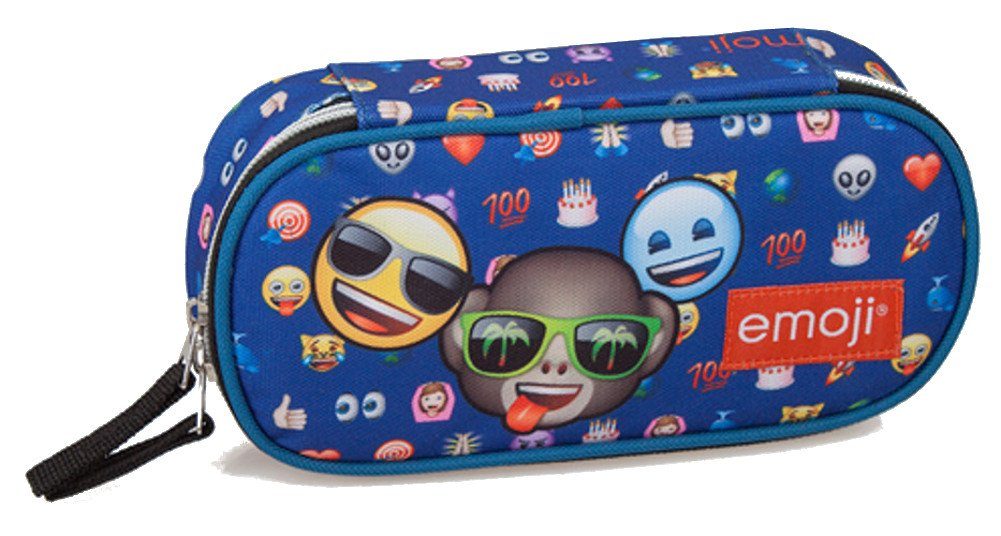 Federtasche Schlamper Emoji Motiv Friends Faulenzer Federmappe Schlamperrolle