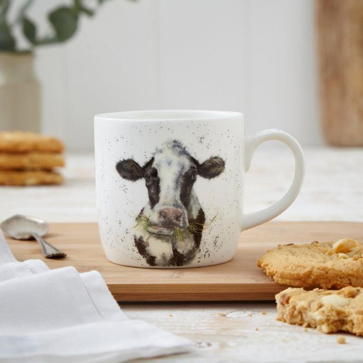 Wrendale Becher Wrendale Designs Porzellan-Becher Mooo Kuh, Porzellan – Bild 3 von 5