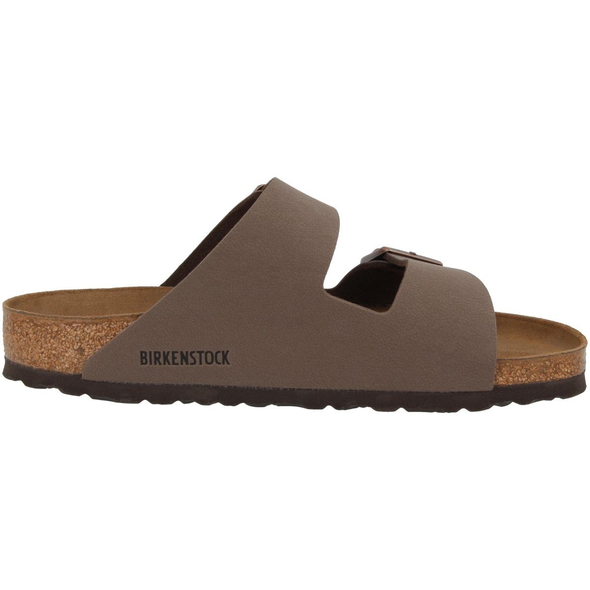 Birkenstock Birko-Flor SKIN Nubuk braun Unisex Arizona normal Erwachsene CARE BIRKENSTOCK NATURAL Sandale