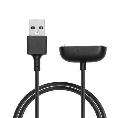kwmobile USB Ladekabel für Fitbit Charge 6 - Charger Elektro-Kabel, (7,50 cm), USB Lade Kabel für Fitbit Charge 6 - Charger