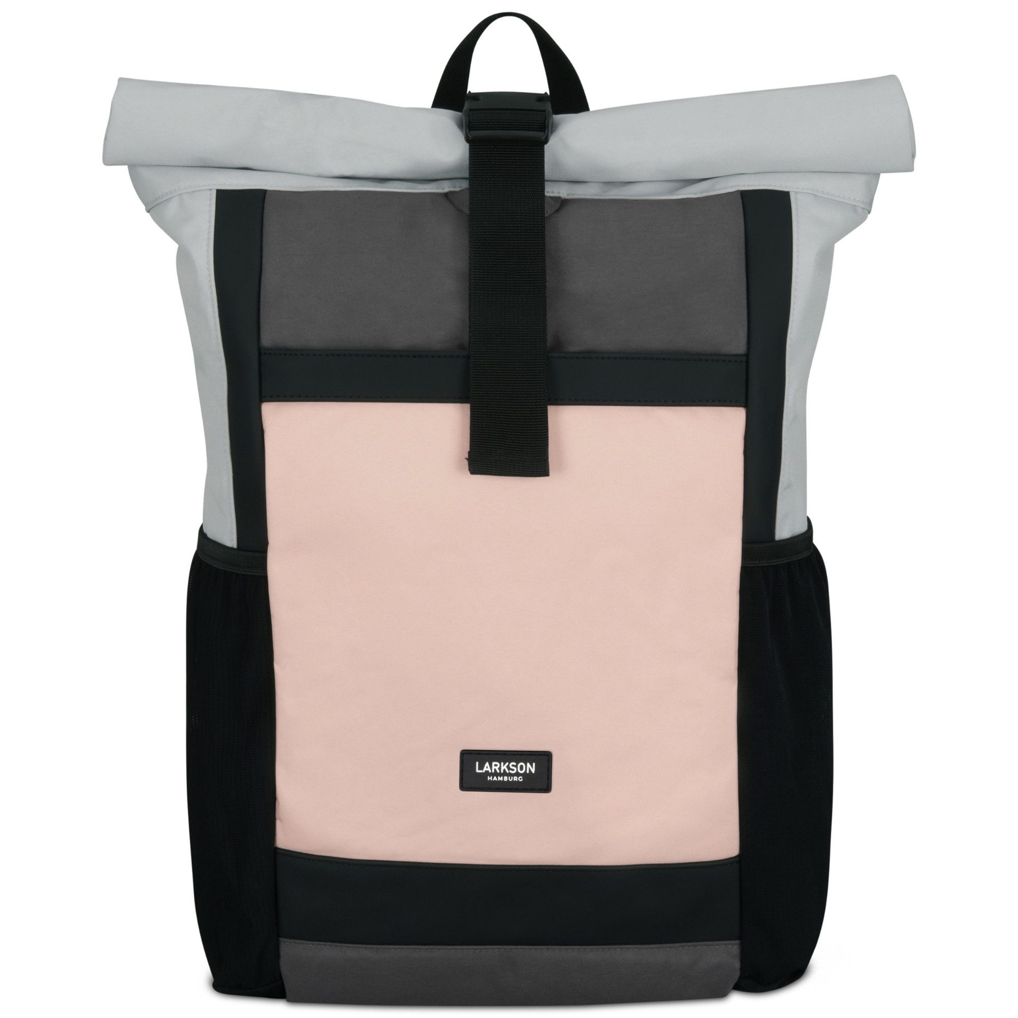 LARKSON Cityrucksack No 2, Rolltop Damen Herren, Laptop Fach (1-tlg), Wasserabweisend