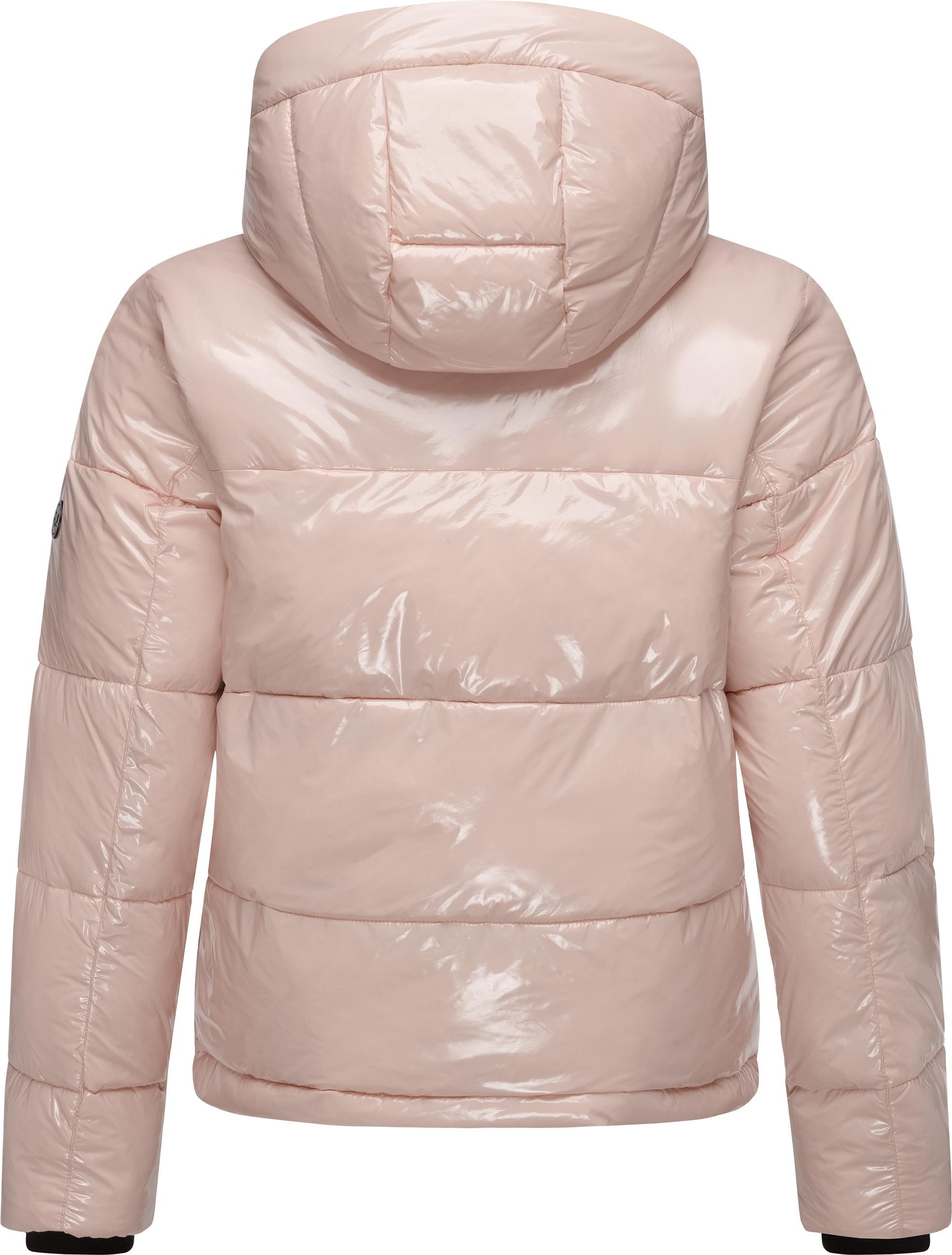 Ragwear Steppjacke Roobie super stylische, gänzende Damen Winterjacke