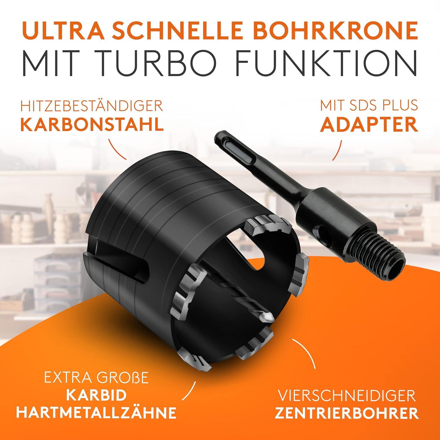 Werktal Bohrkrone in 2 verschiedenen Größen, günstig online kaufen