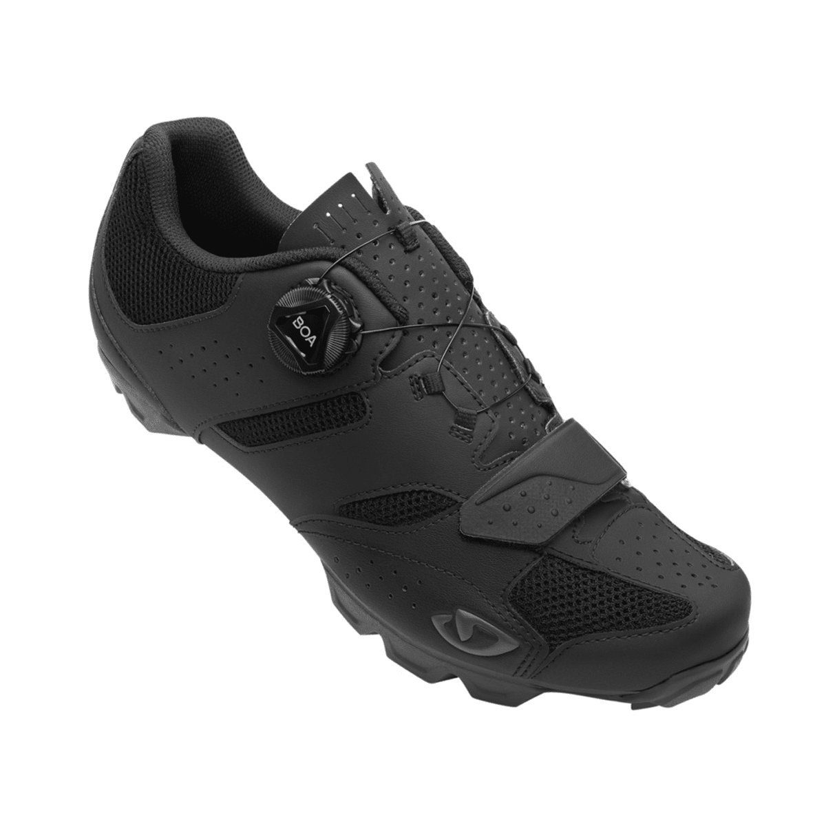 black Schwarz 004 - Klickpedal-Schuhe Giro II Fahrradschuhe Giro Fahrradschuh Cylinder 41