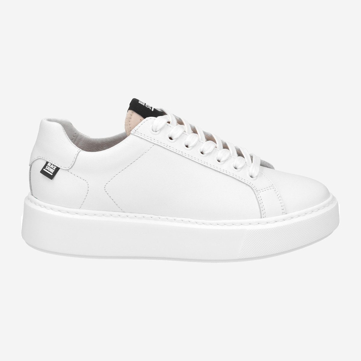 Blackstone XL21 WHITE, Sneaker in Weiß für Damen Sneaker