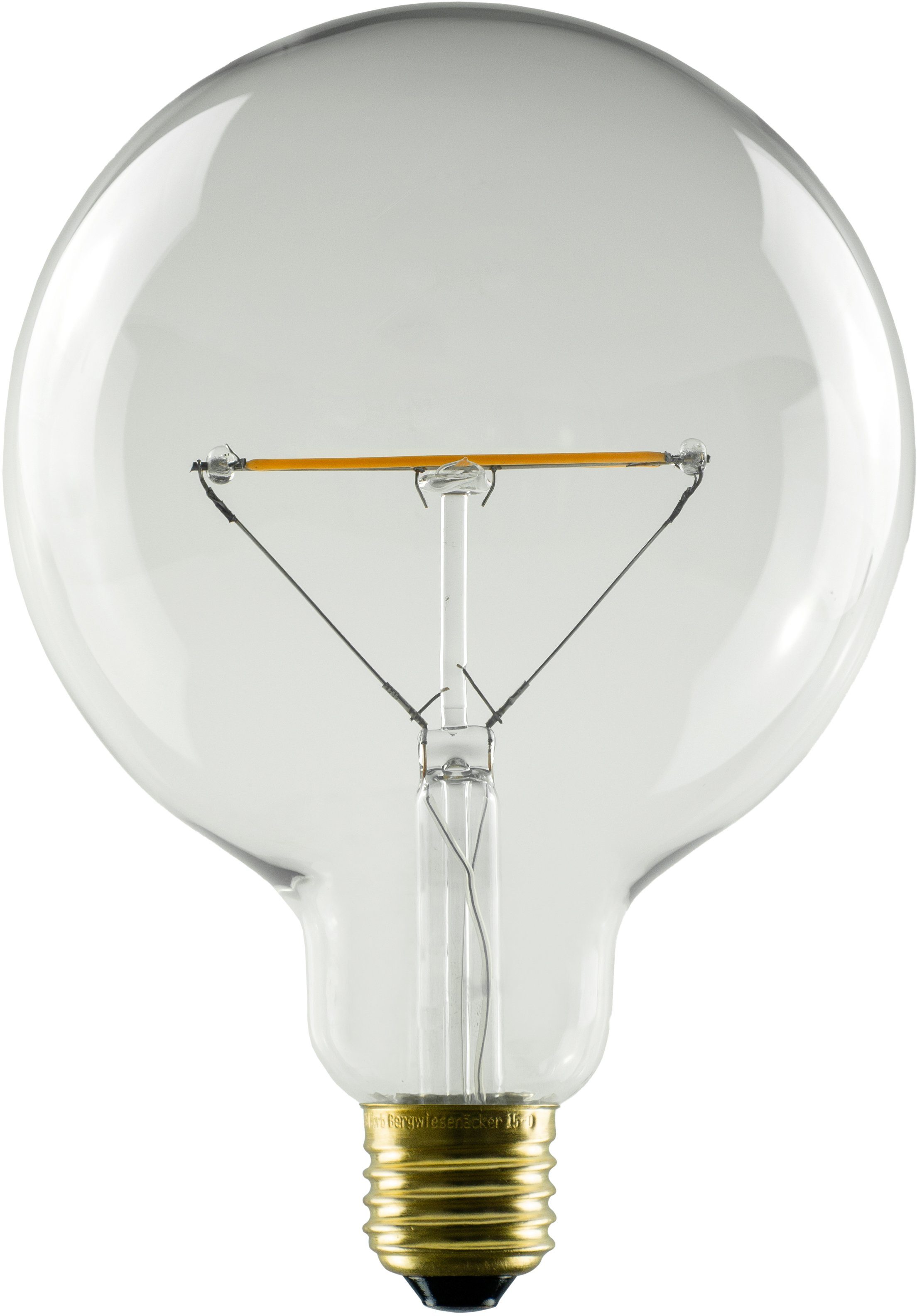 SEGULA LED-Leuchtmittel Vintage Line Balance, E27, 1 St., Warmweiß, dimmbar, Globe 150 gold - Balance, E27