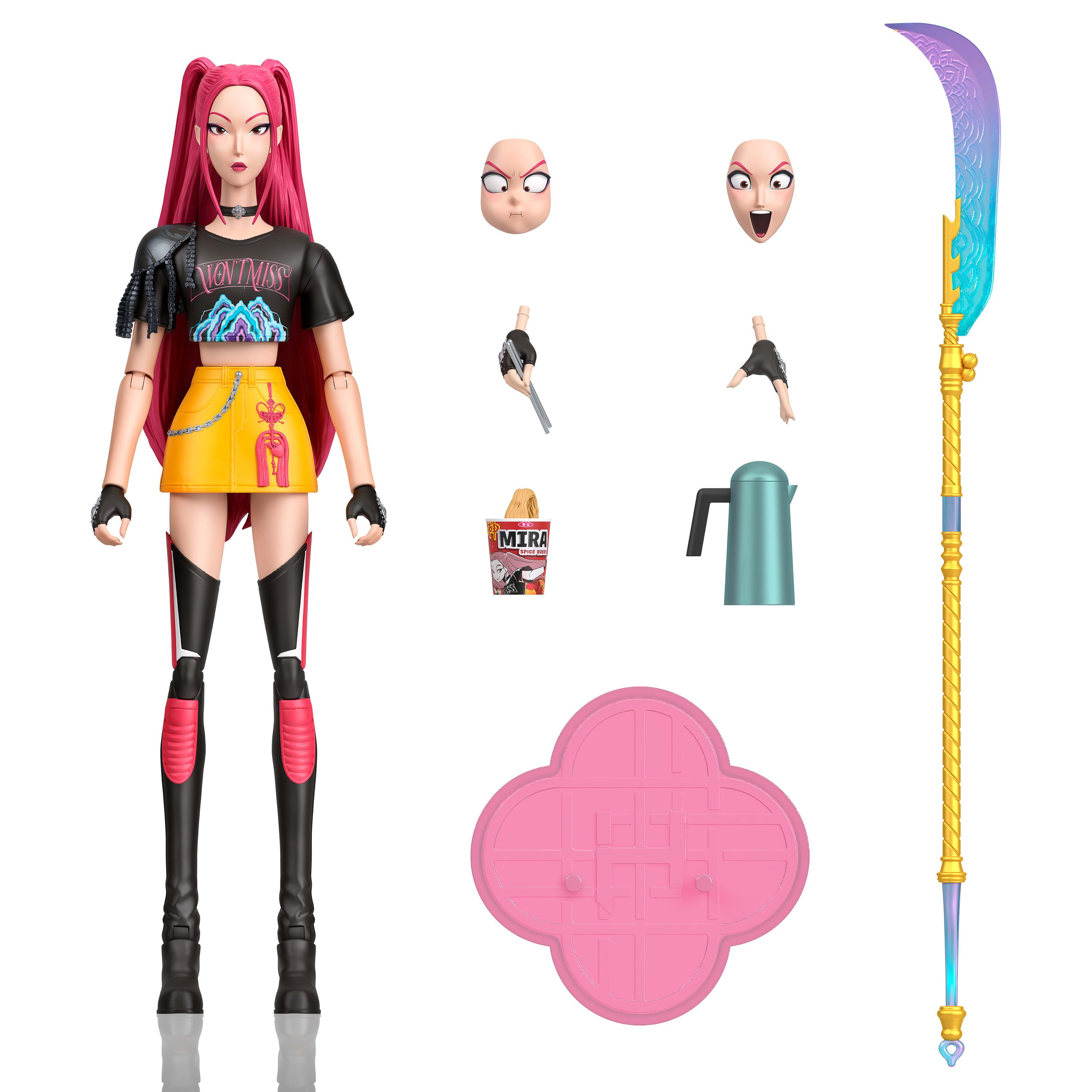 Mattel® Actionfigur KPop Demon Hunters Mira, beweglich