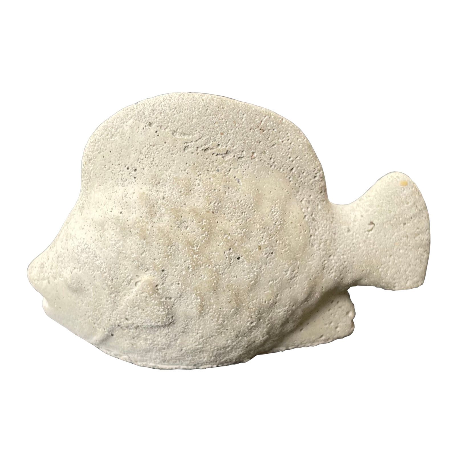 ZGM Gartenfigur Betonfigur Fisch BUBBELS, handgefertigte Dekoration für Garten und ..., handgefertigte Dekoration für Garten und Haus