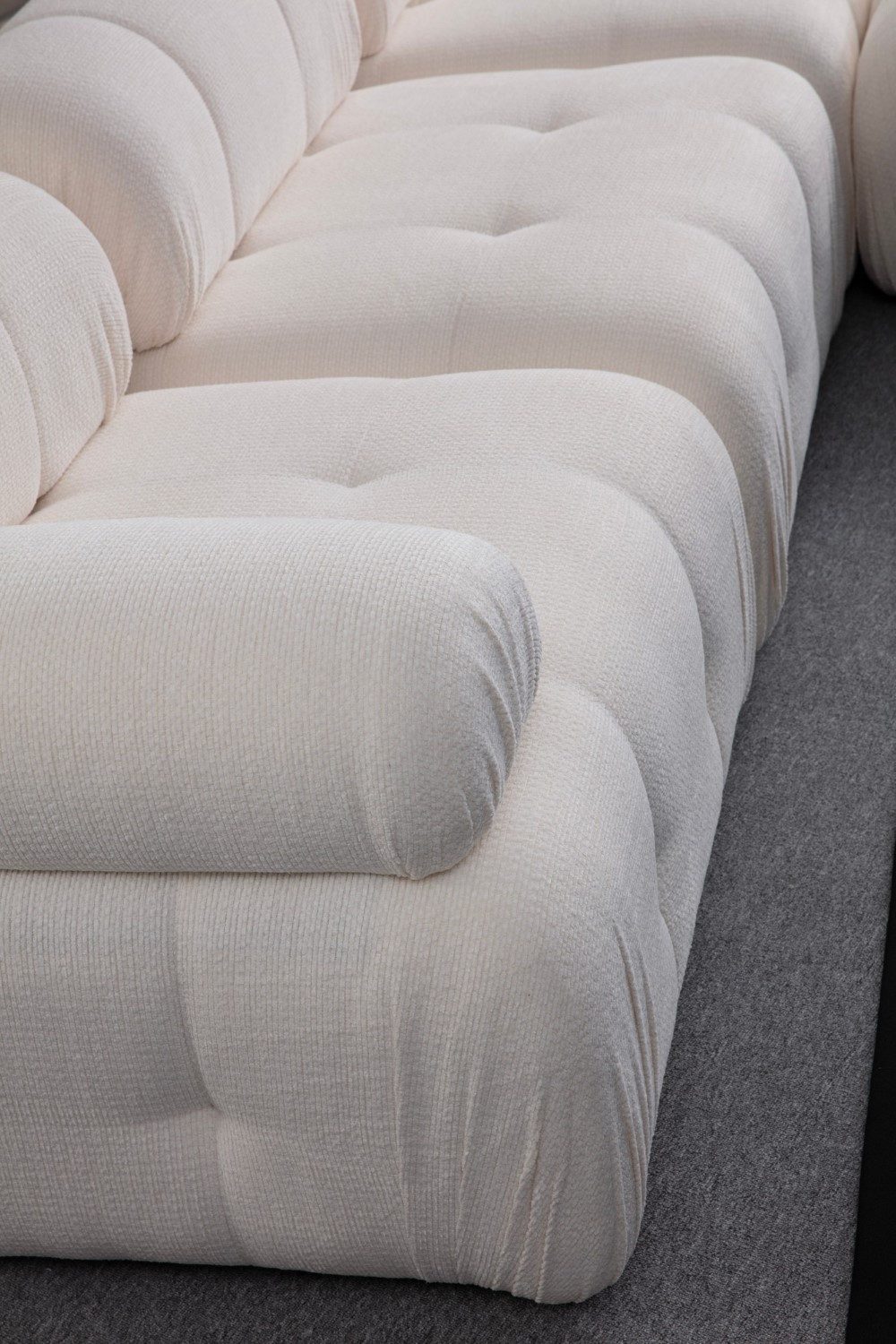 Myhomelando Ecksofa Petite, mit Hocker, links oder rechts stellbar