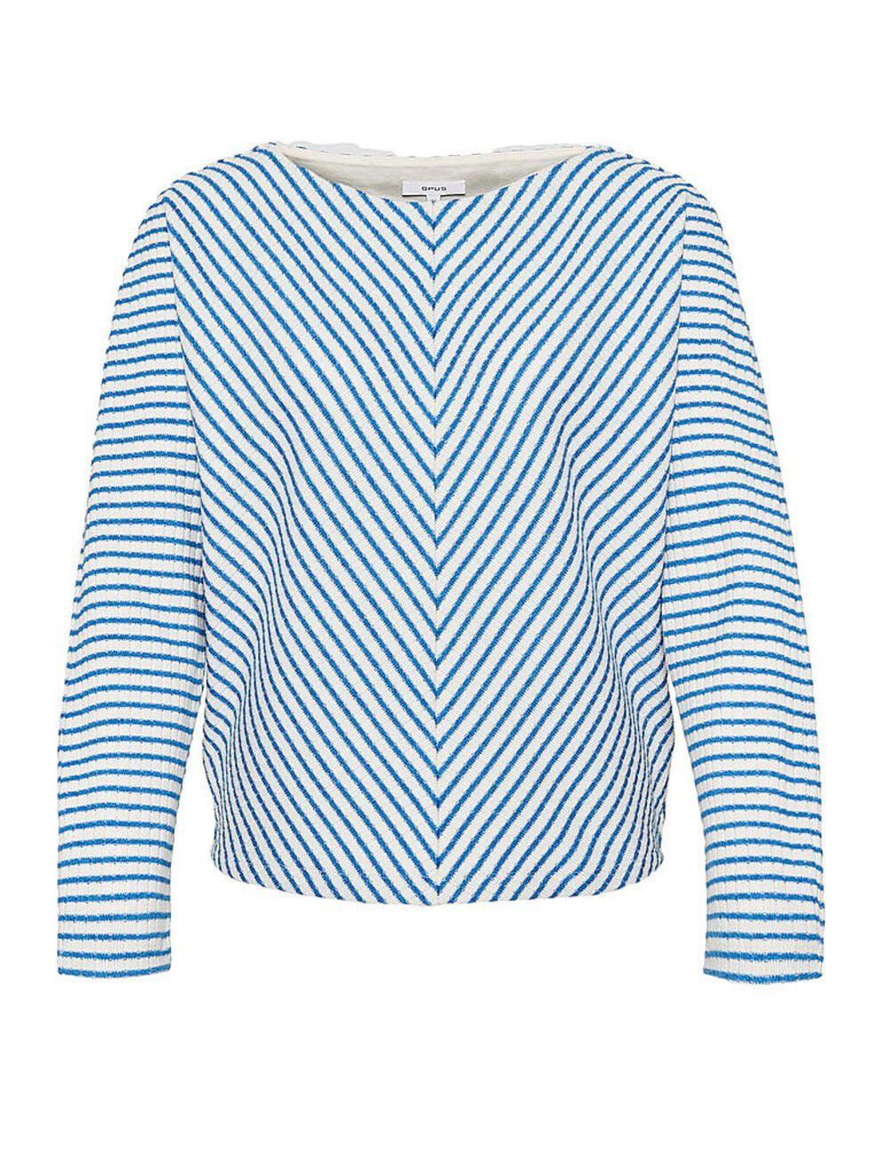 'Gavna' Sweatshirt OPUS blue up 60019