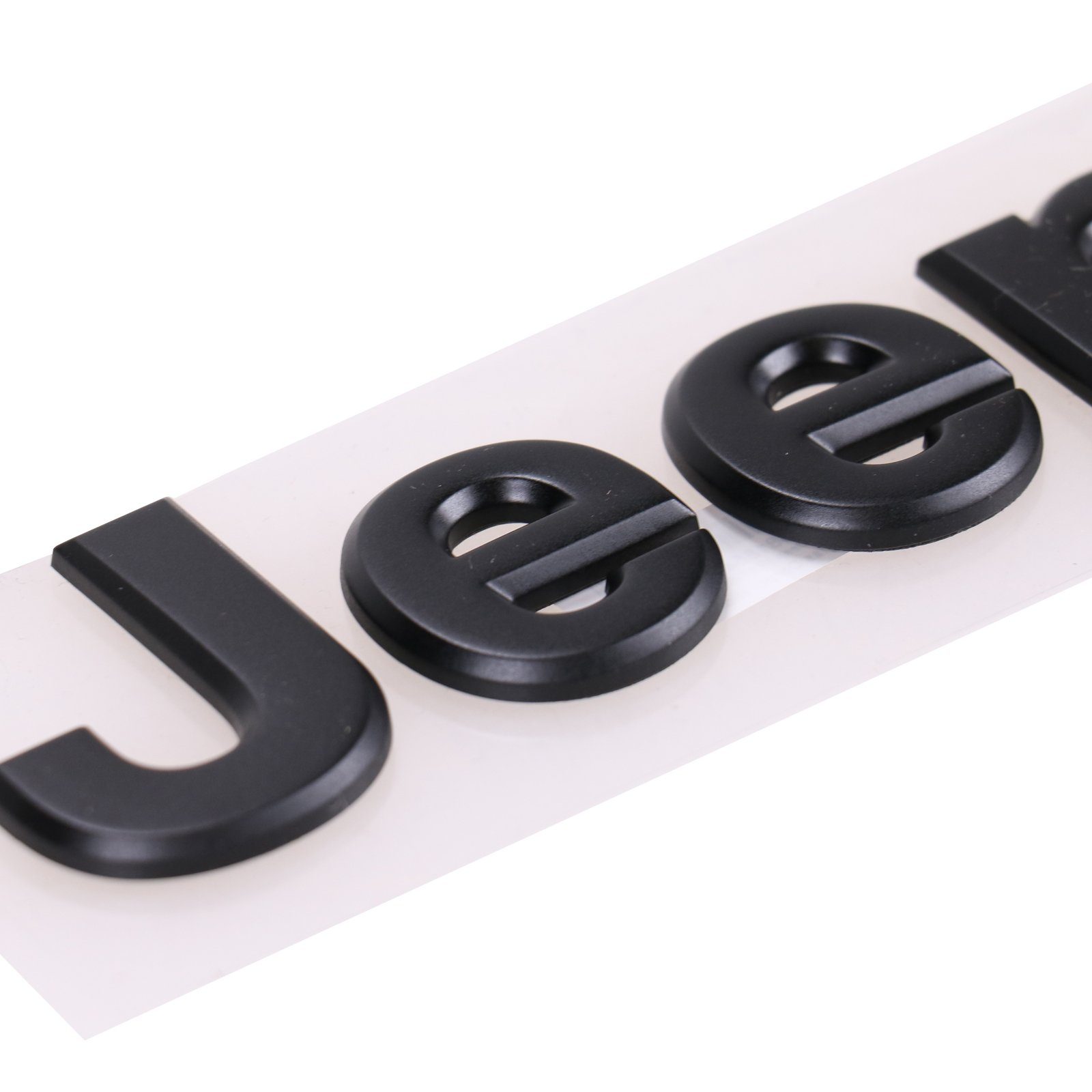 Jeep Frontstoßstange Original Emblem Logo Kühlergrill vorne Wrangler JK/JL ab12 K68185492AB, 1-St., Befestigung: Geklebt – Bild 4 von 4