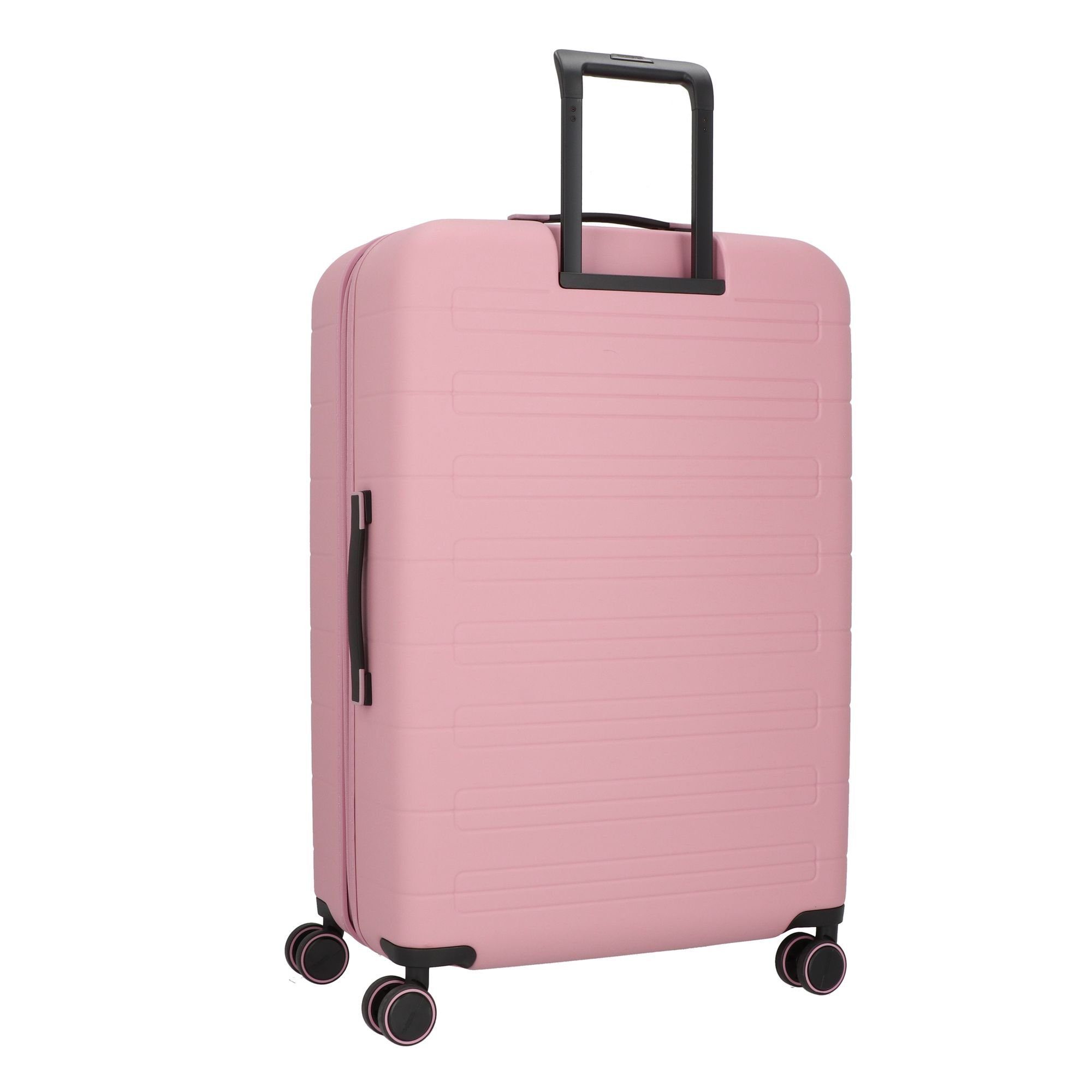 Tourister® Rollen, vintage pink Hartschalen-Trolley Polycarbonat 4 American Novastream,