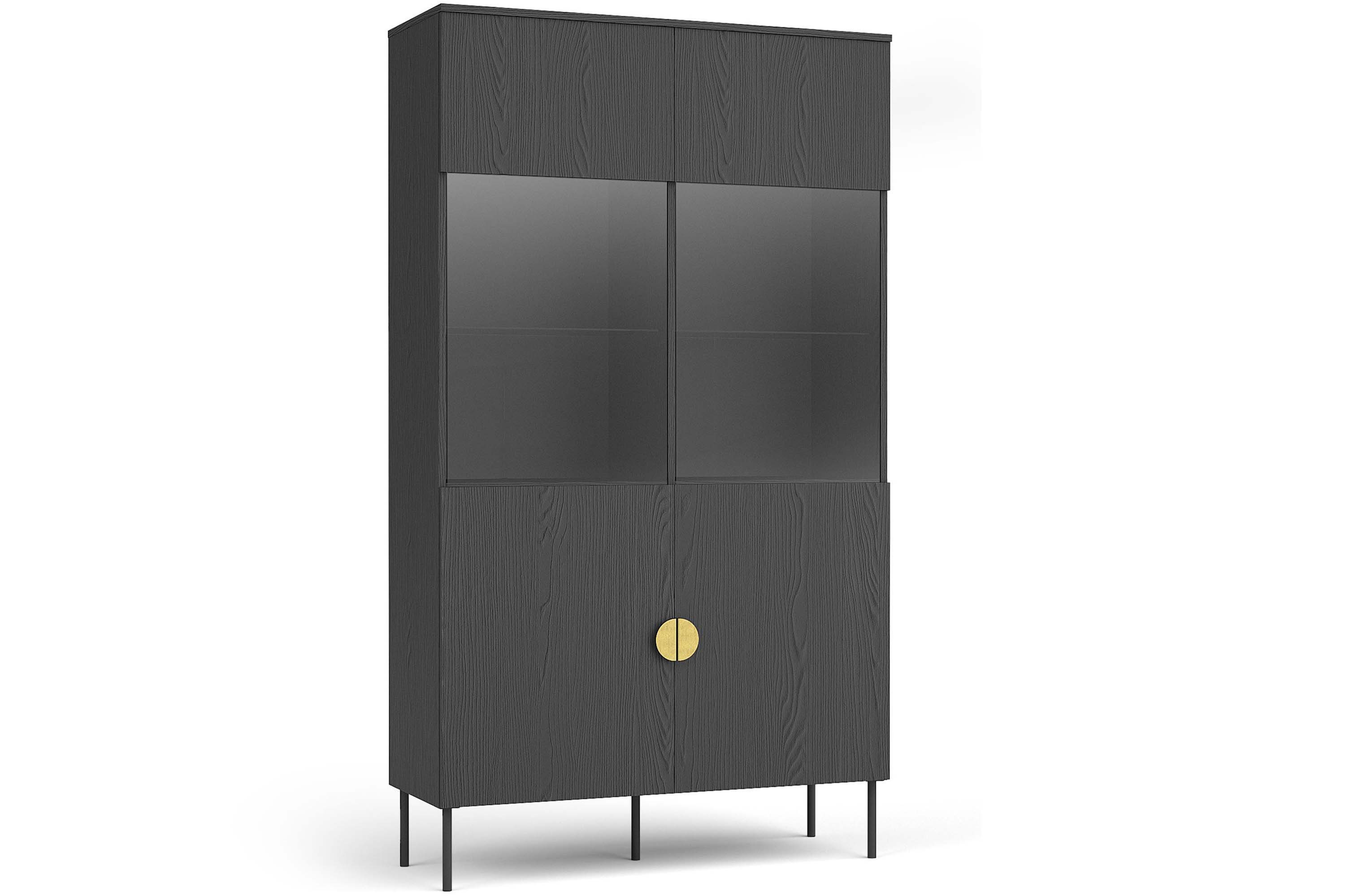 KONSIMO® Standvitrine VIDIS Vitrinenschrank, hergestellt in günstig online kaufen