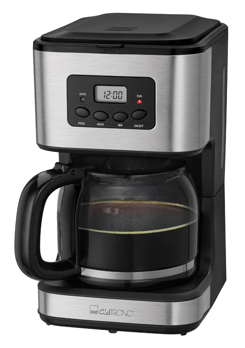 CLATRONIC Filterkaffeemaschine KA 3642, 12-14 Tassen, Timer, Warmhalteplatte