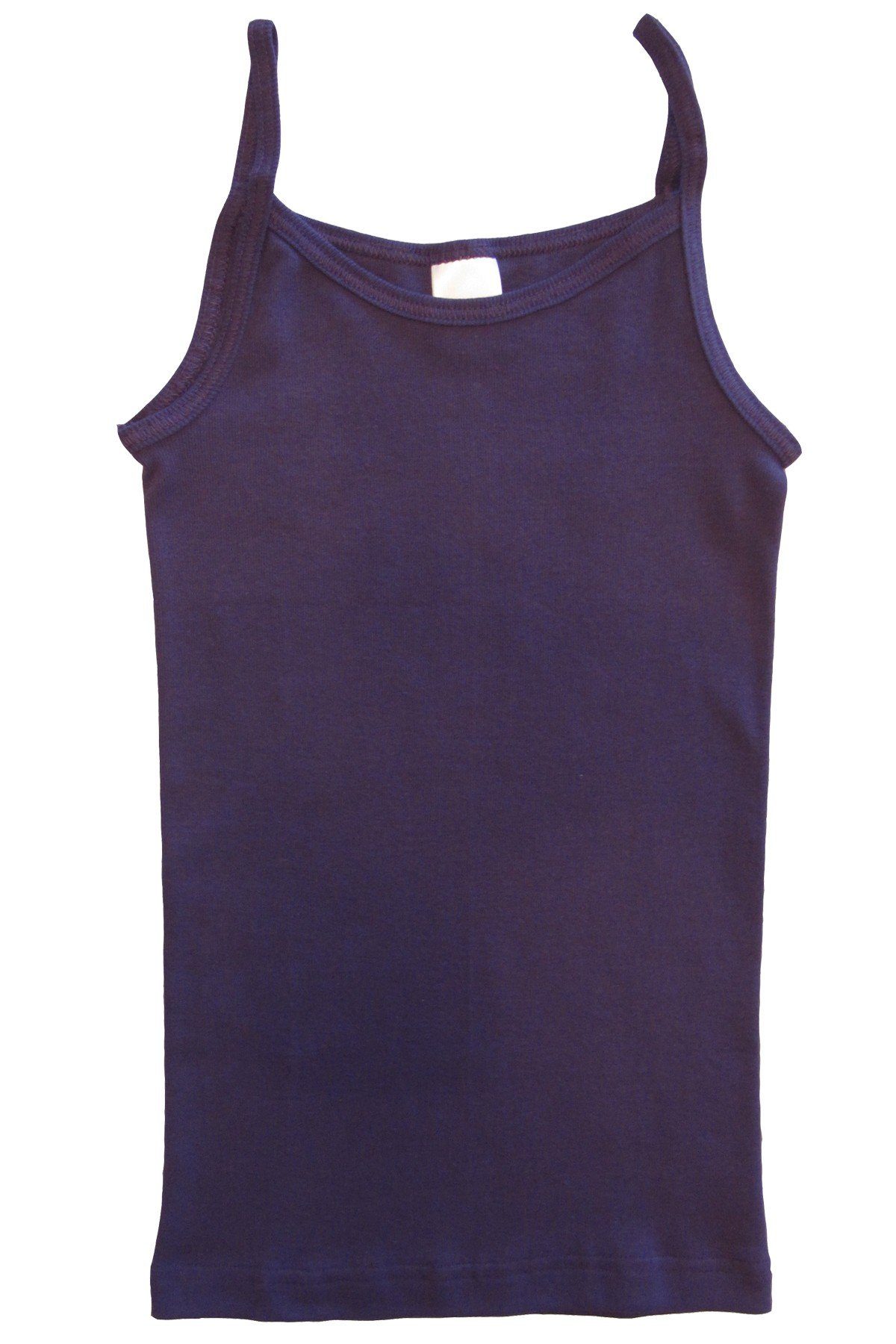 HERMKO Achseltop 2460 100 % Bio-Baumwolle, Trägerhemd, Spaghettiträger, Top, basic, weich