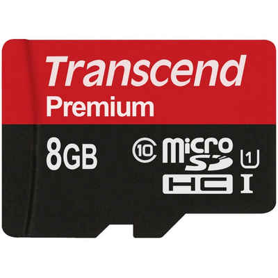 Transcend microSD 8GB Speicherkarte