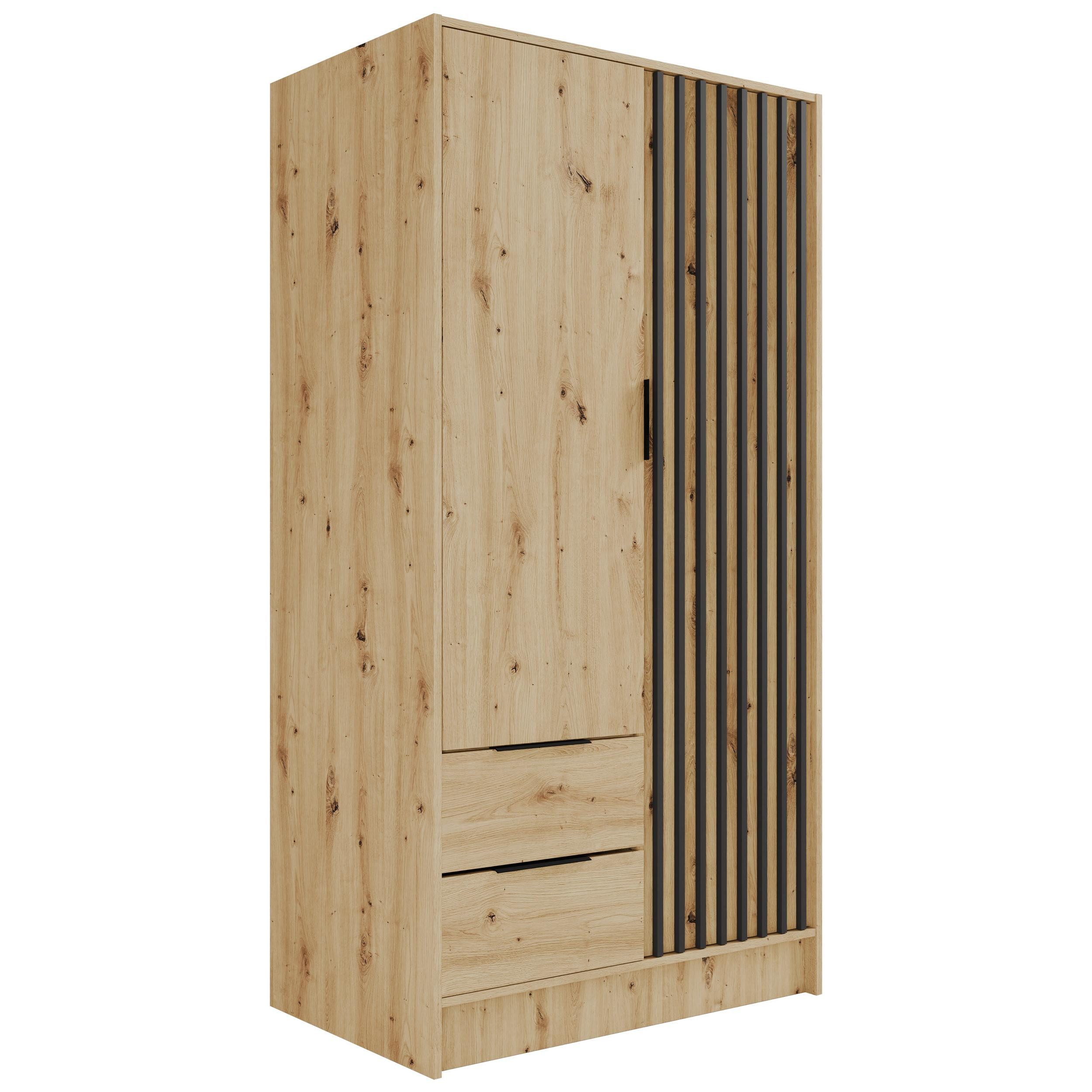 ALTDECOR Drehtürenschrank NELIA (Kleiderschrank Garderobenschrank mit günstig online kaufen