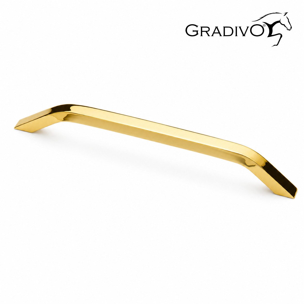 Gradivo Möbelgriff Schrankgriff Bügelgriff 504 - Gold, 128 mm