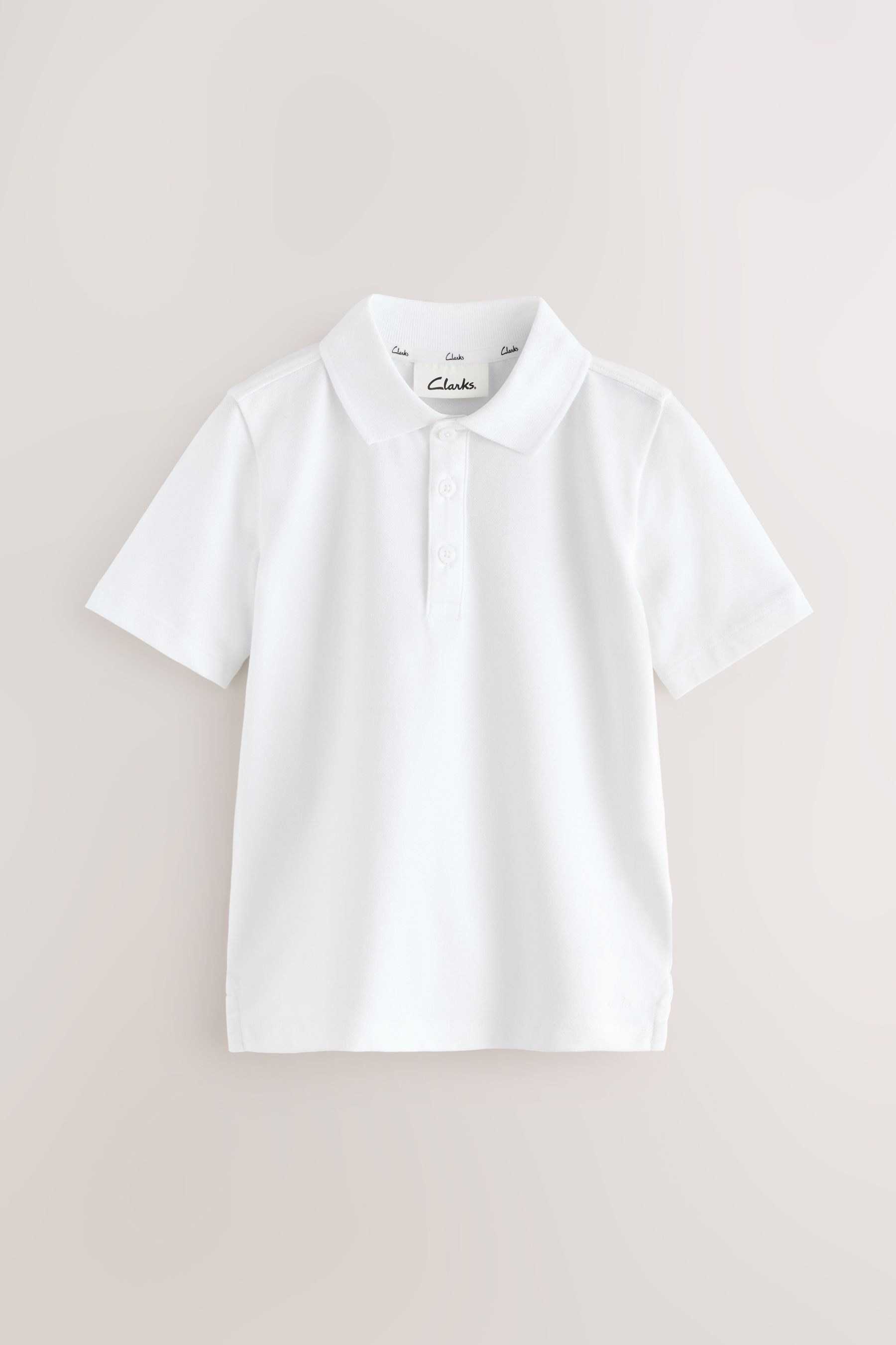 Clarks Poloshirt Clarks Jungen Kurzarm-Poloshirts im 5er-Pack (5-tlg)