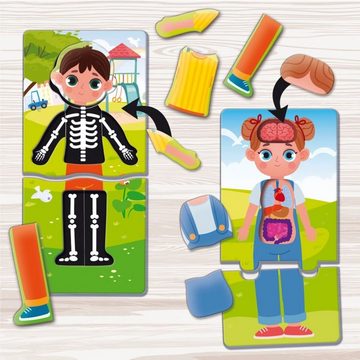 suebidou Lernspielzeug Montessori Aktivitätsspiel - Doktor Lernspiel für Kinder