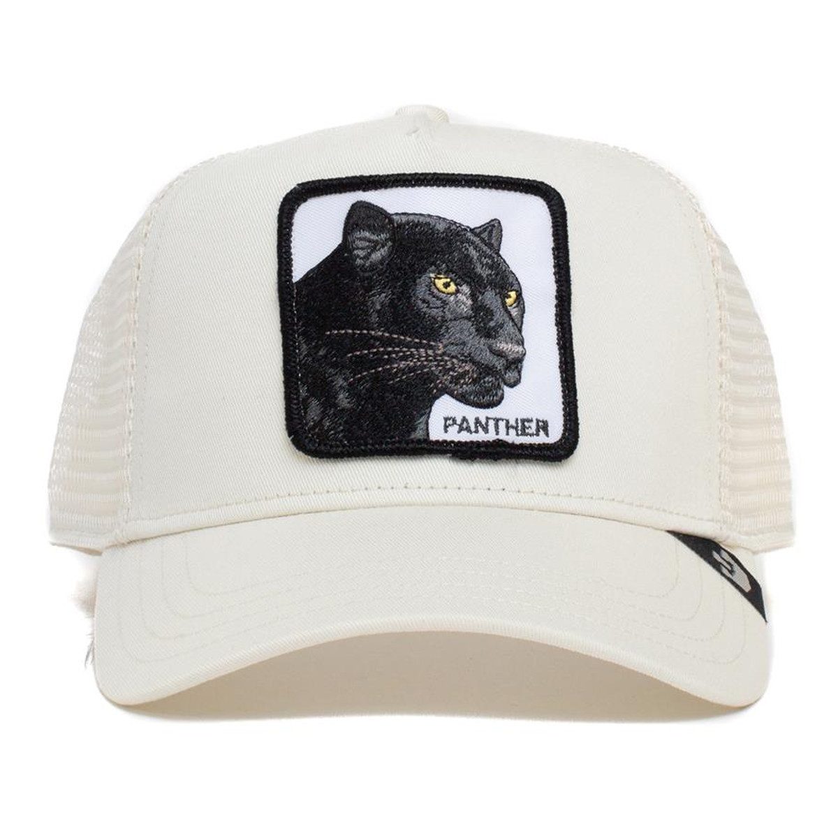 GOORIN Bros. Trucker Cap Goorin Bros. The Panther Trucker Cap The Farm Animal White (Basecap, Meshcap, Trucker Kappe)