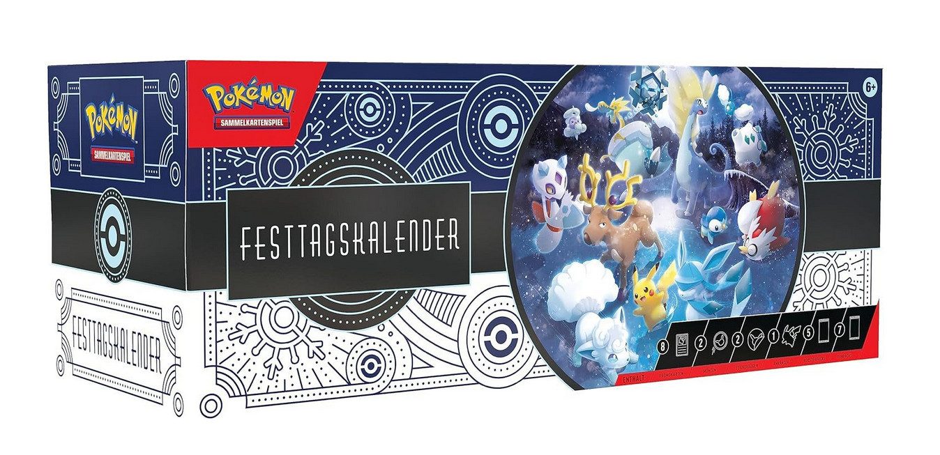 The Pokémon Company Sammelkarte Pokemon Festtagskalender 2023 - Deutsch (DE)