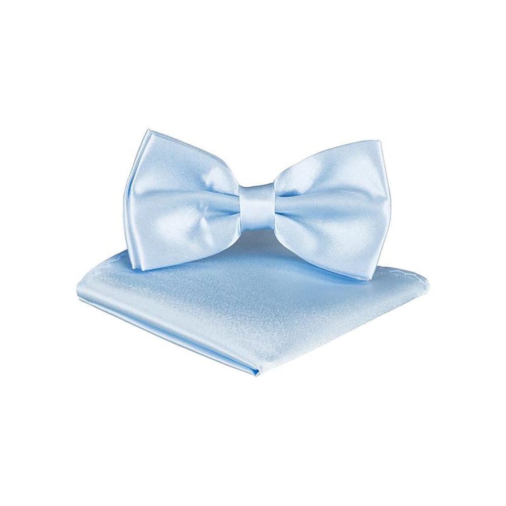 Coonoor Fliege Herren Mintgrün Set mit Einstecktuch & Manschettenknöpfen Herren Set mit Einstecktuch für Formelle Events und Hochzeiten