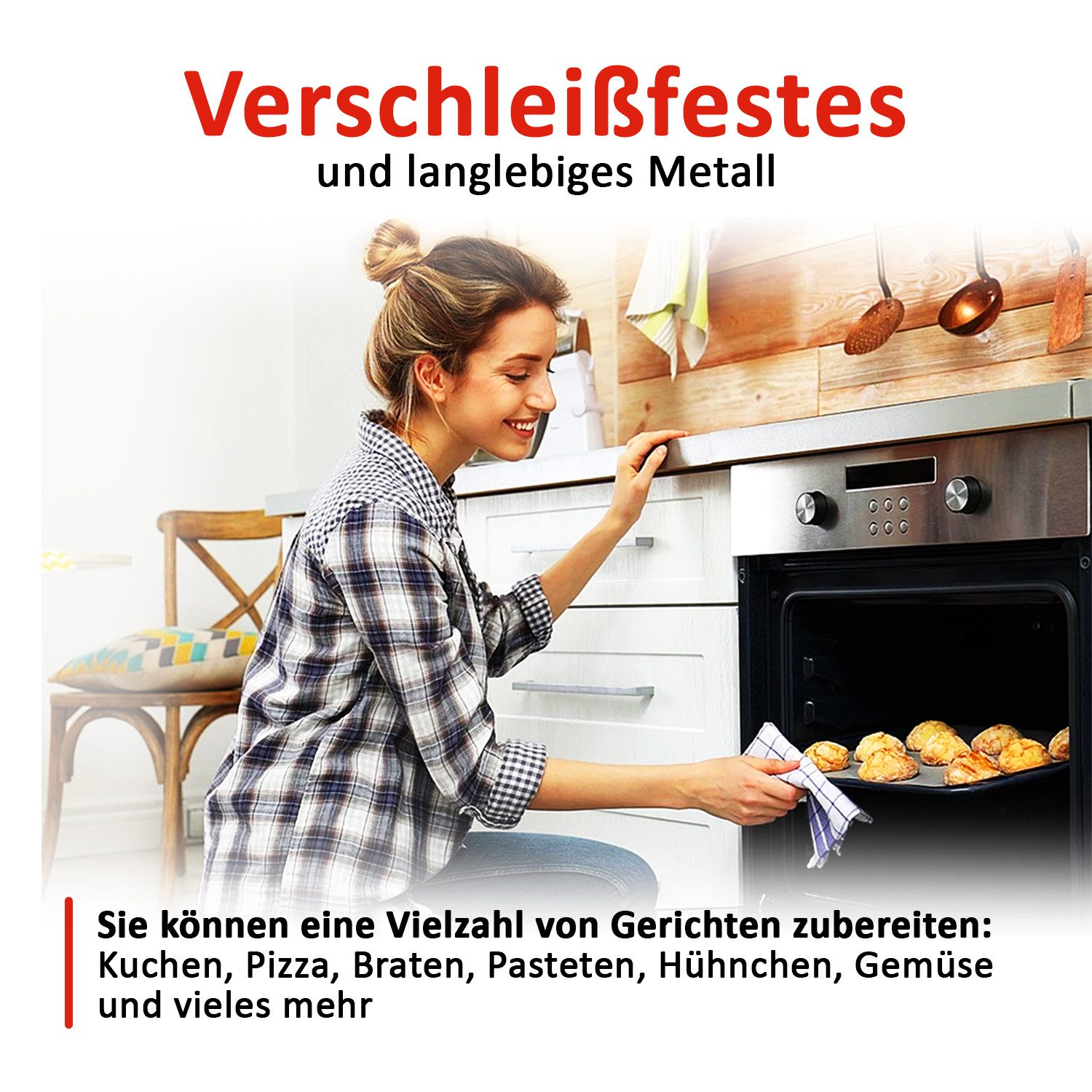 SIEMENS Backblech Fettpfanne 00437876 mit Träger, Metall emailliert, 430x365x40 mm für Backofen