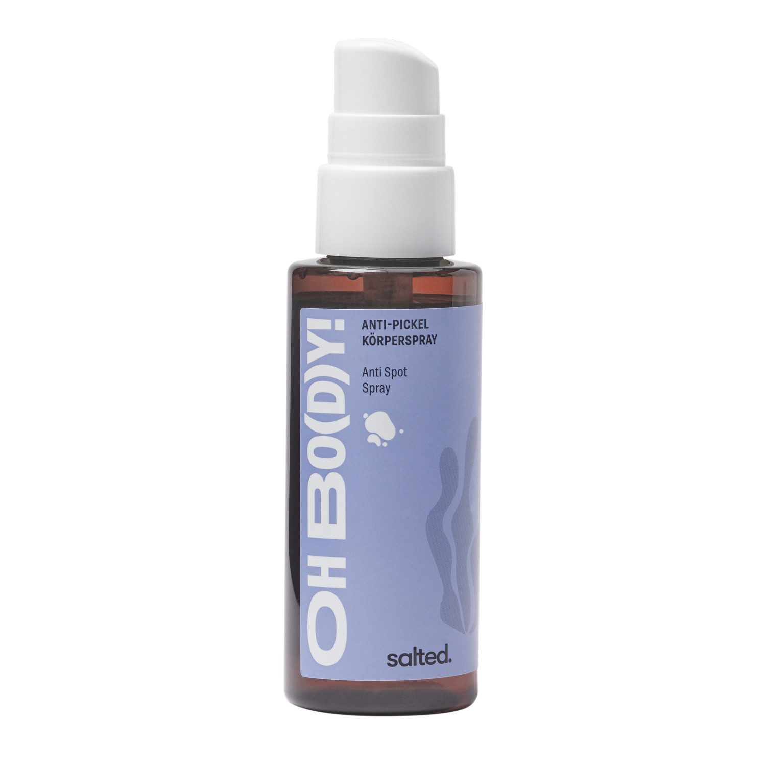 salted. Bodyspray Anti-Pickel Körperspray, ohne Duft