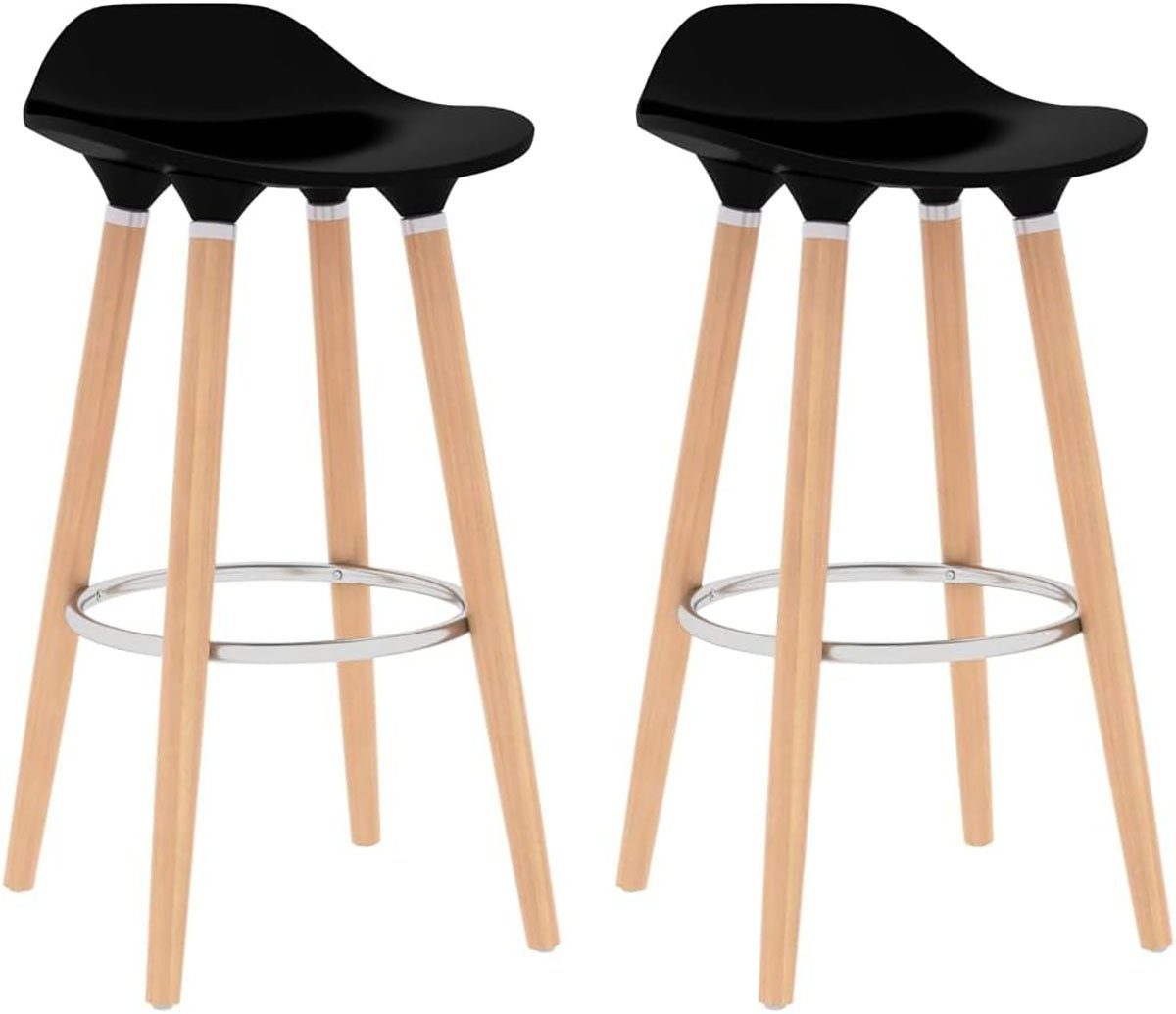 in und 3-teiliges Weiß Stuhl DOTMALL Schwarz Bar-Set
