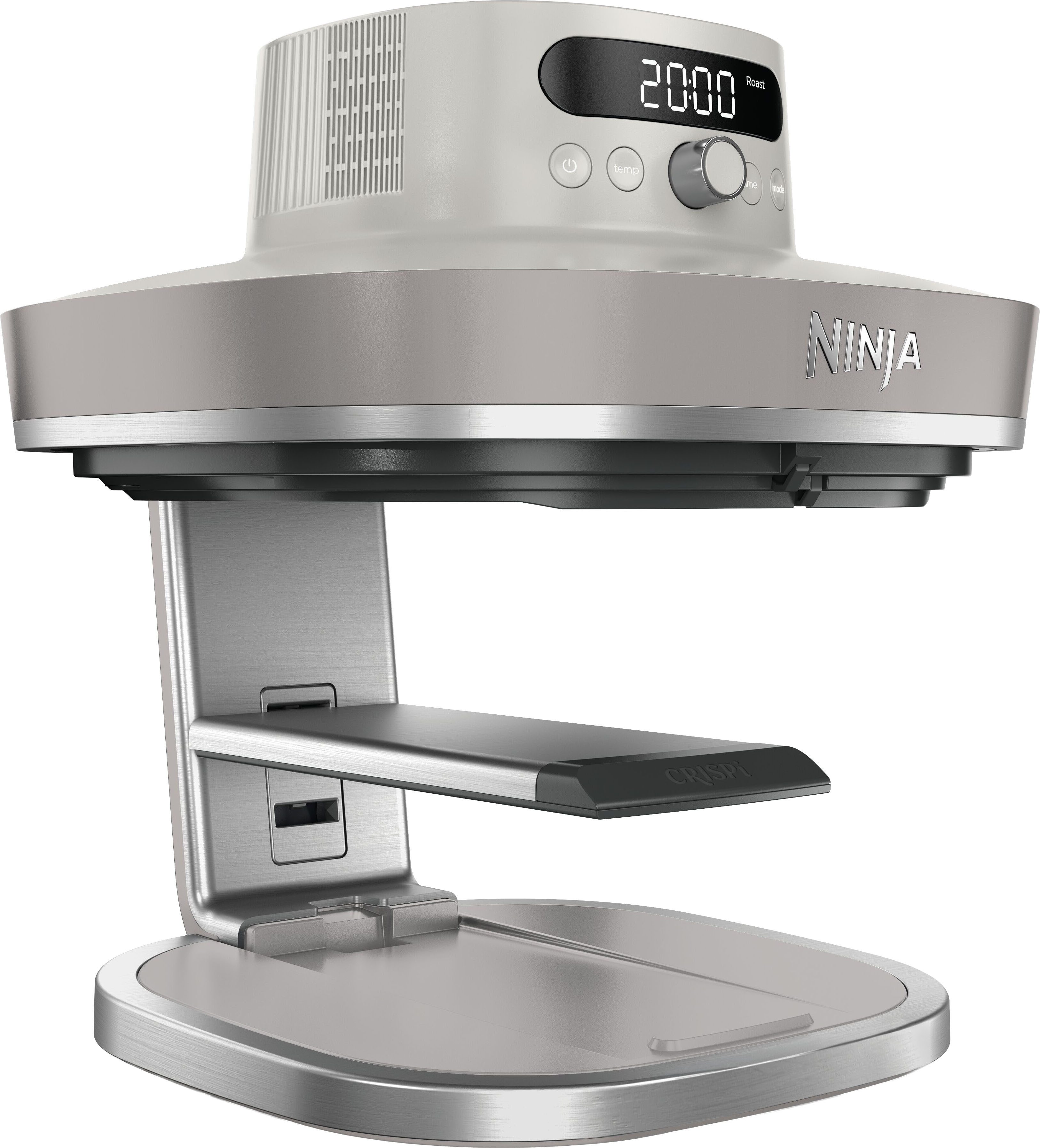 NINJA Heißluftfritteuse CRISPi PRO 7-in-1 Glas-Air-Fryer - Beige AS101EULG, 2050 W, 7 Kochfunktionen, Vorbereitung, Zubereitung + Aufbewahrung von Speisen – Bild 5 von 5