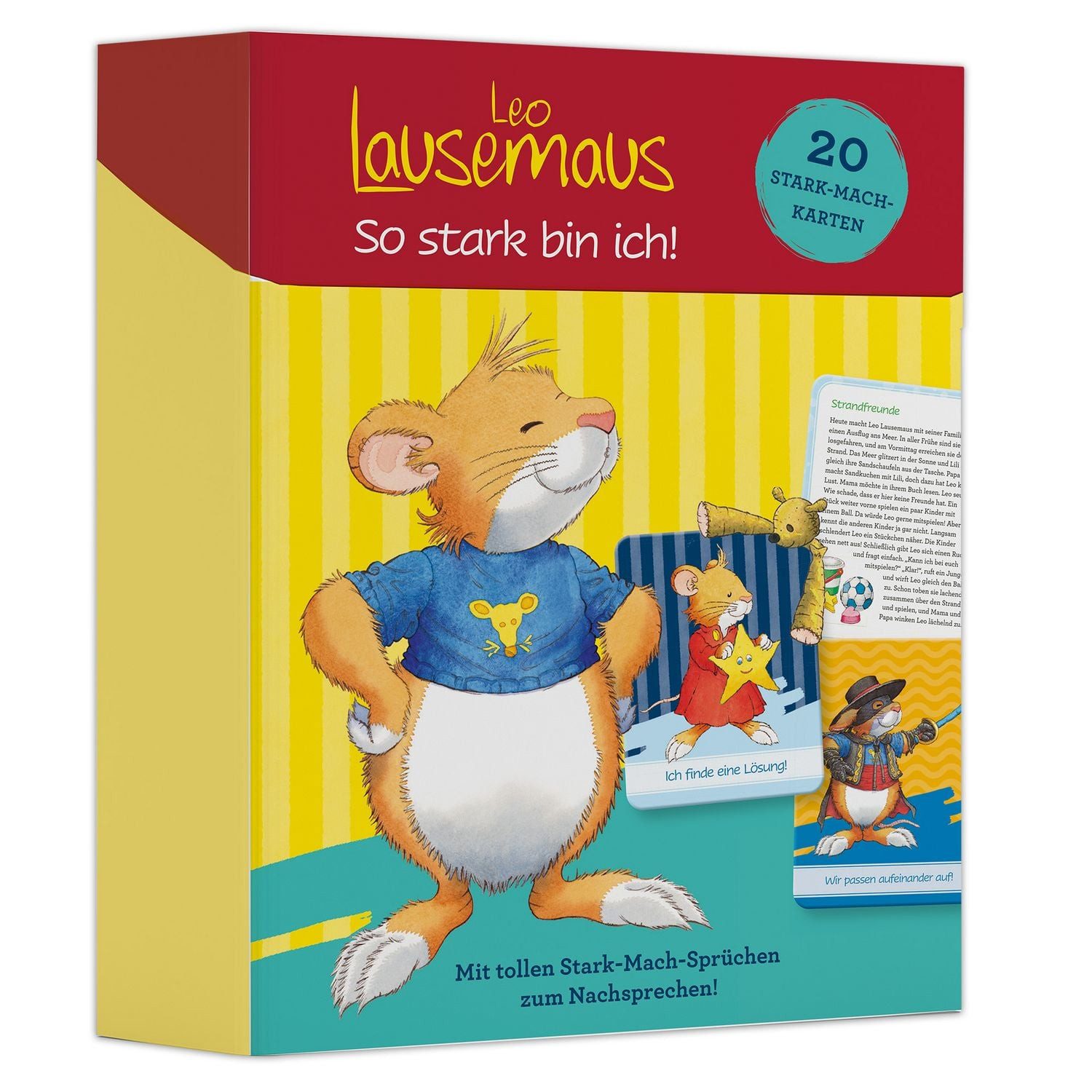Leo Lausemaus So stark bin ich - Stark-Mach-Karten / Sophia Witt