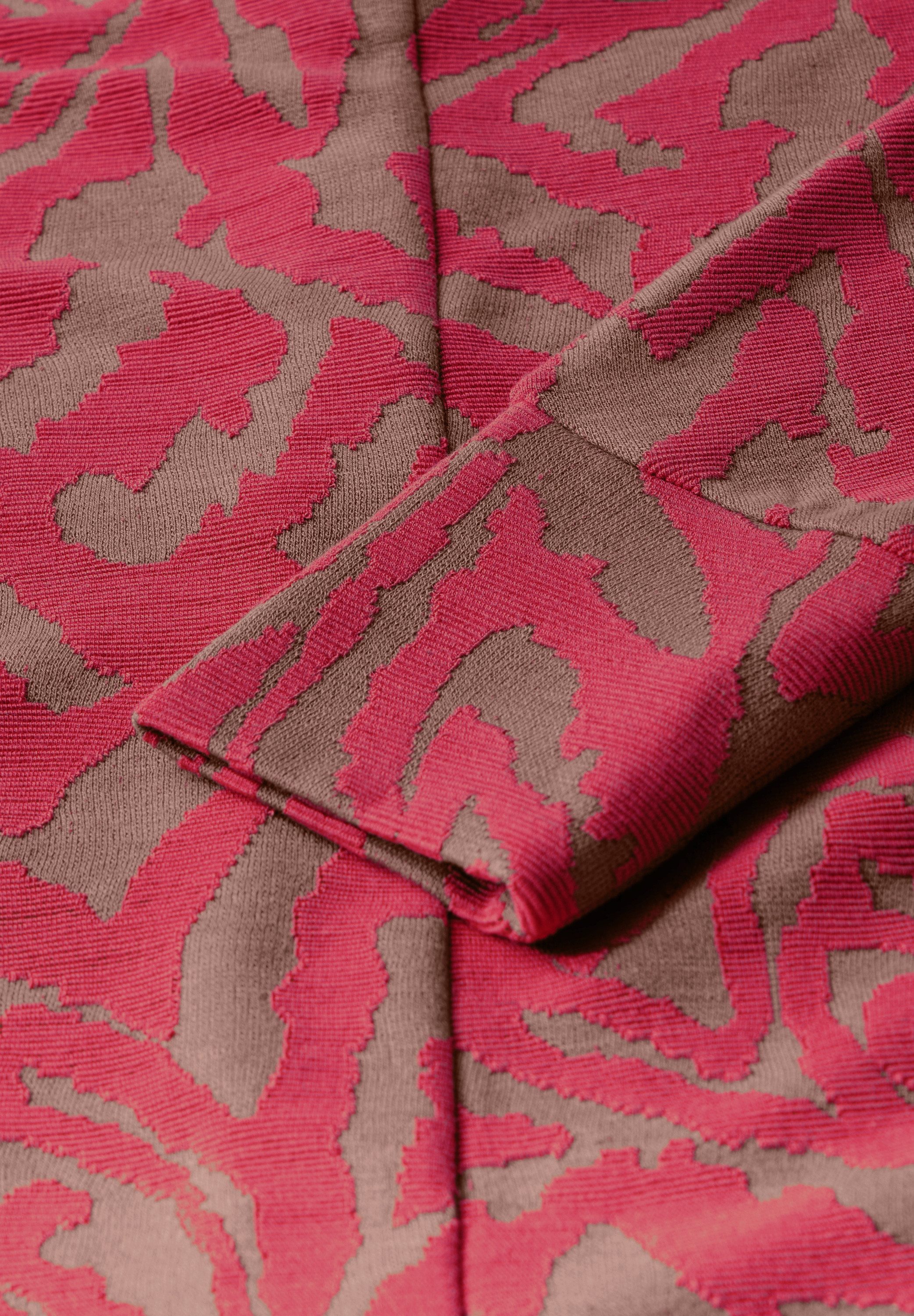 STREET ONE Langarmshirt aus elastischem Materialmix