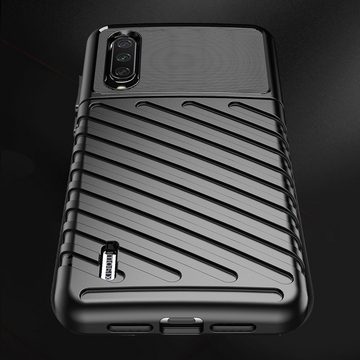 cofi1453 Bumper Hybrid Armor Etui SchutzHülle "Thunder" Case Bumper Cover Handyhülle Matt Hülle Robust Rutschfest für iPhone 12 Pro