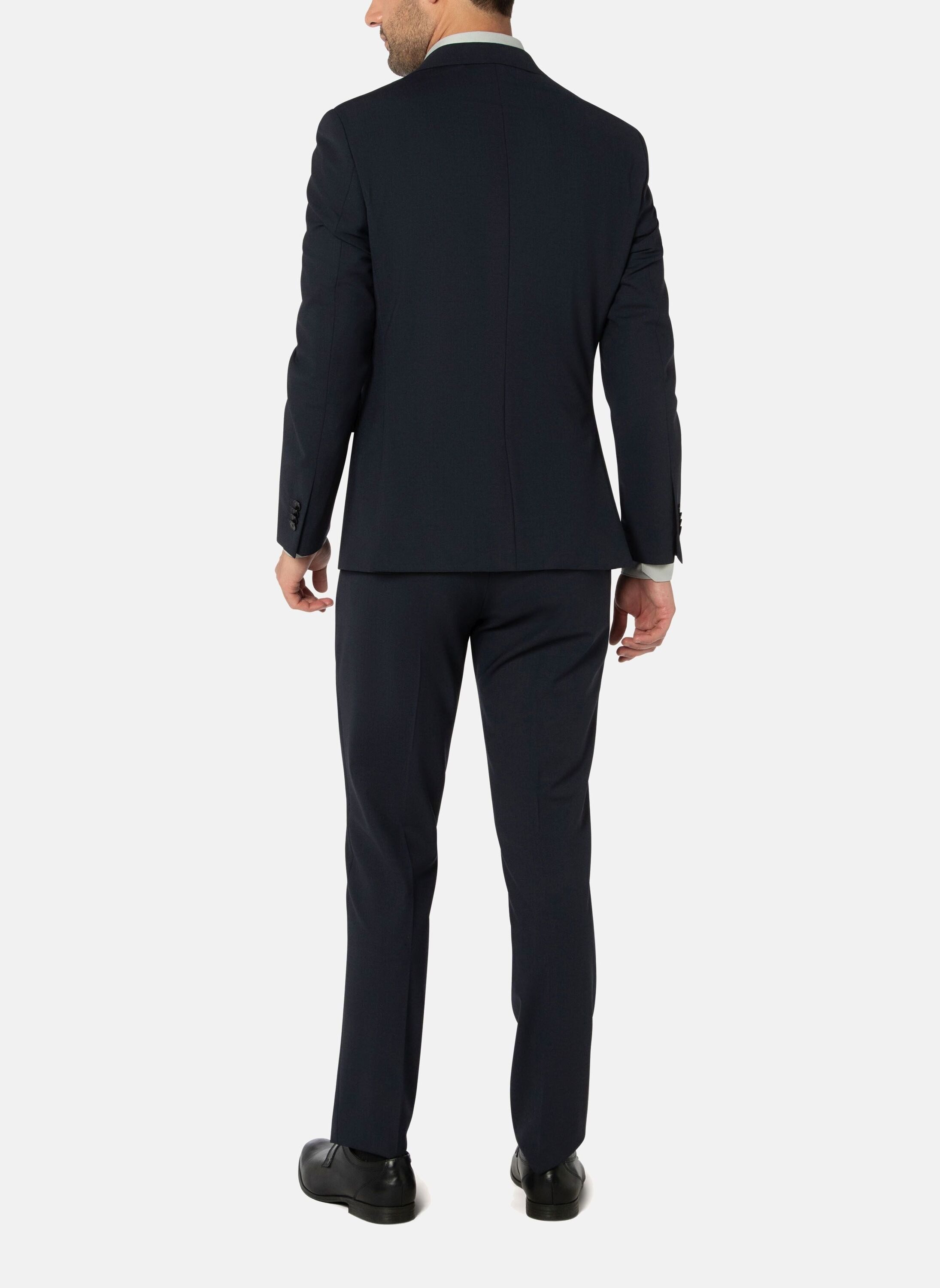 BENVENUTO. Anzugsakko mit geradem Revers