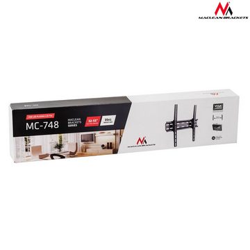 Maclean MC-748 TV-Wandhalterung, (Fernseher Wandhalterung von 32" bis 55" bis 35kg)