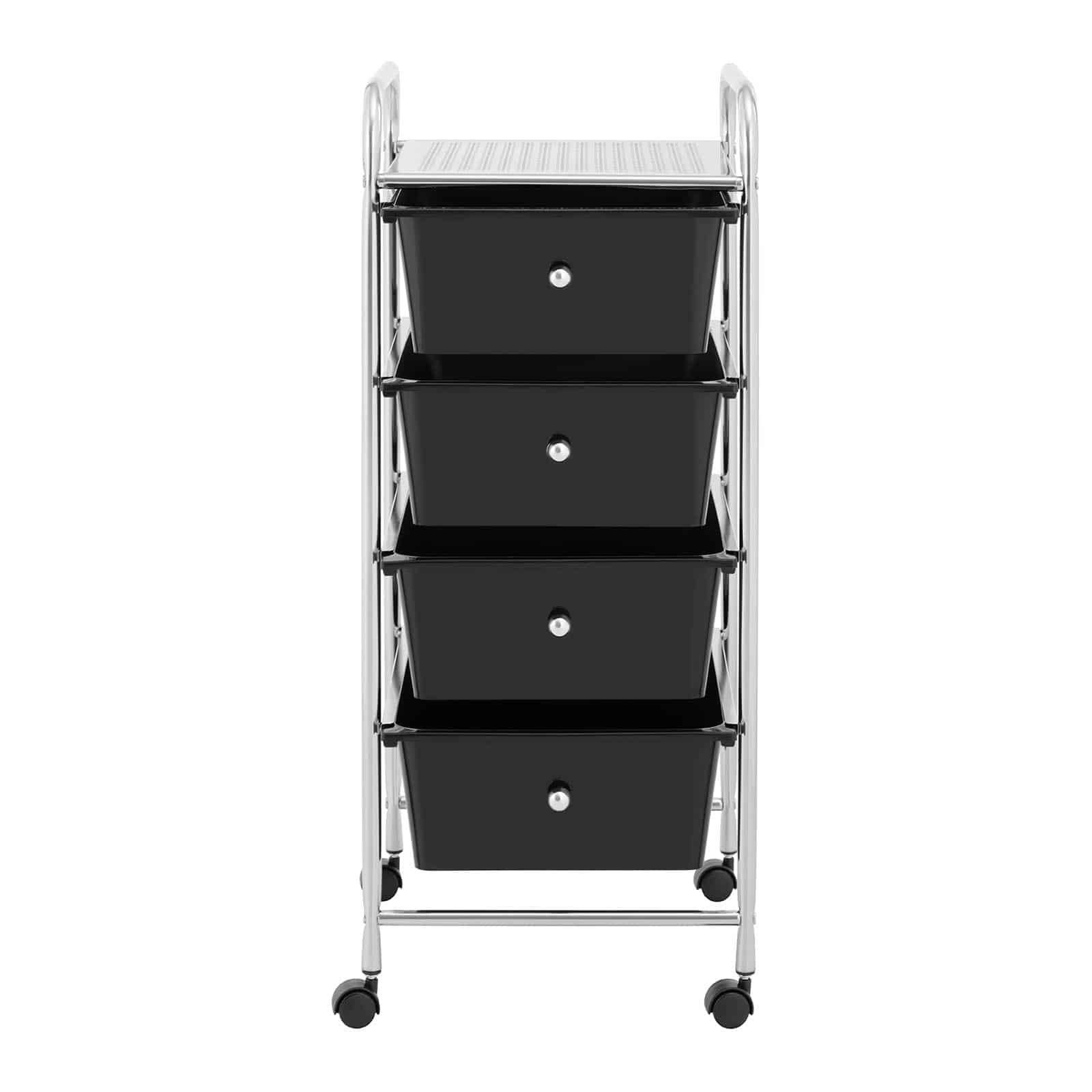 Produktbild von Physa Physa RR-30 Kosetikwagen 4 Schubladen Rosa/weiß Schubladenwagen