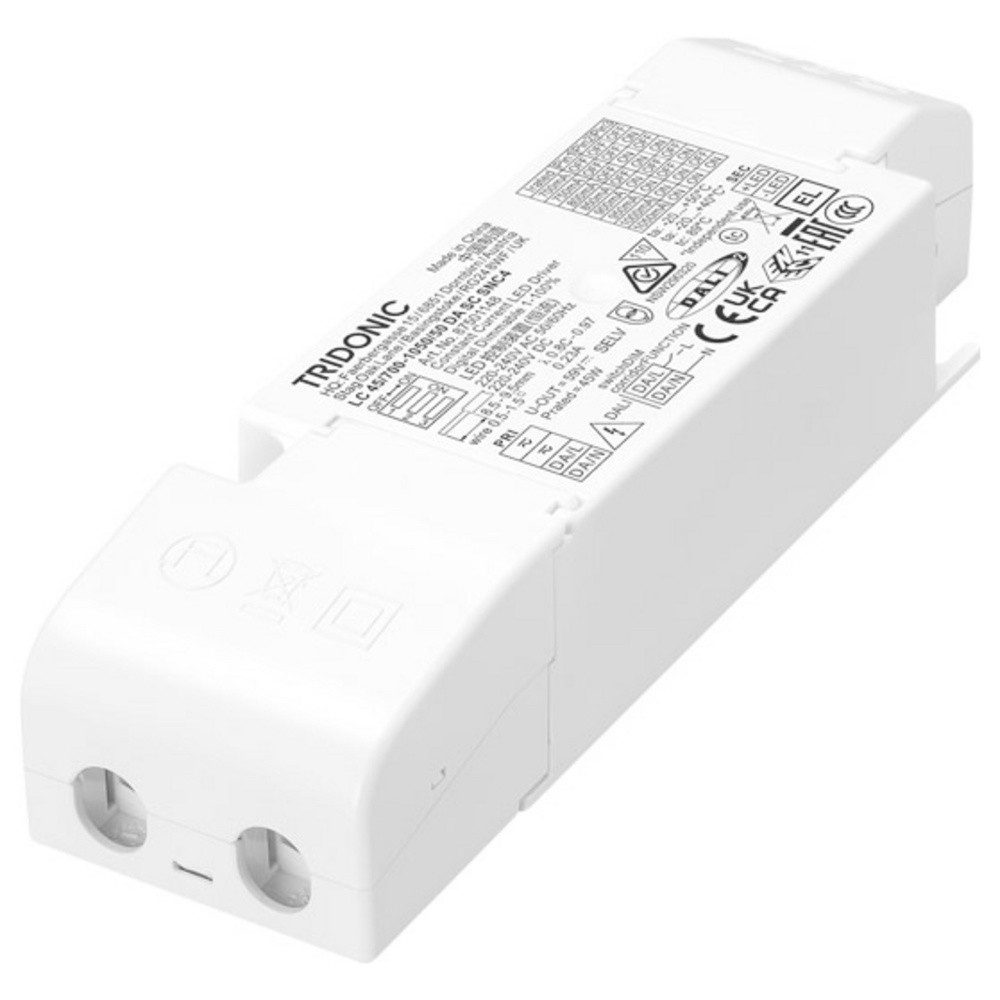 Tridonic Tridonic LC 45W 700-1050mA DA SC SNC4 LED-Treiber 45 W 1.05 A 15 - 5 LED Trafo