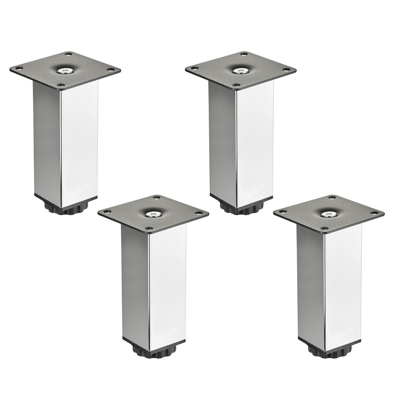 SO-TECH® Möbelfuß ZULU 38 x 38 mm 100 - 150 mm, belastbar bis 100 kg pro Fu günstig online kaufen